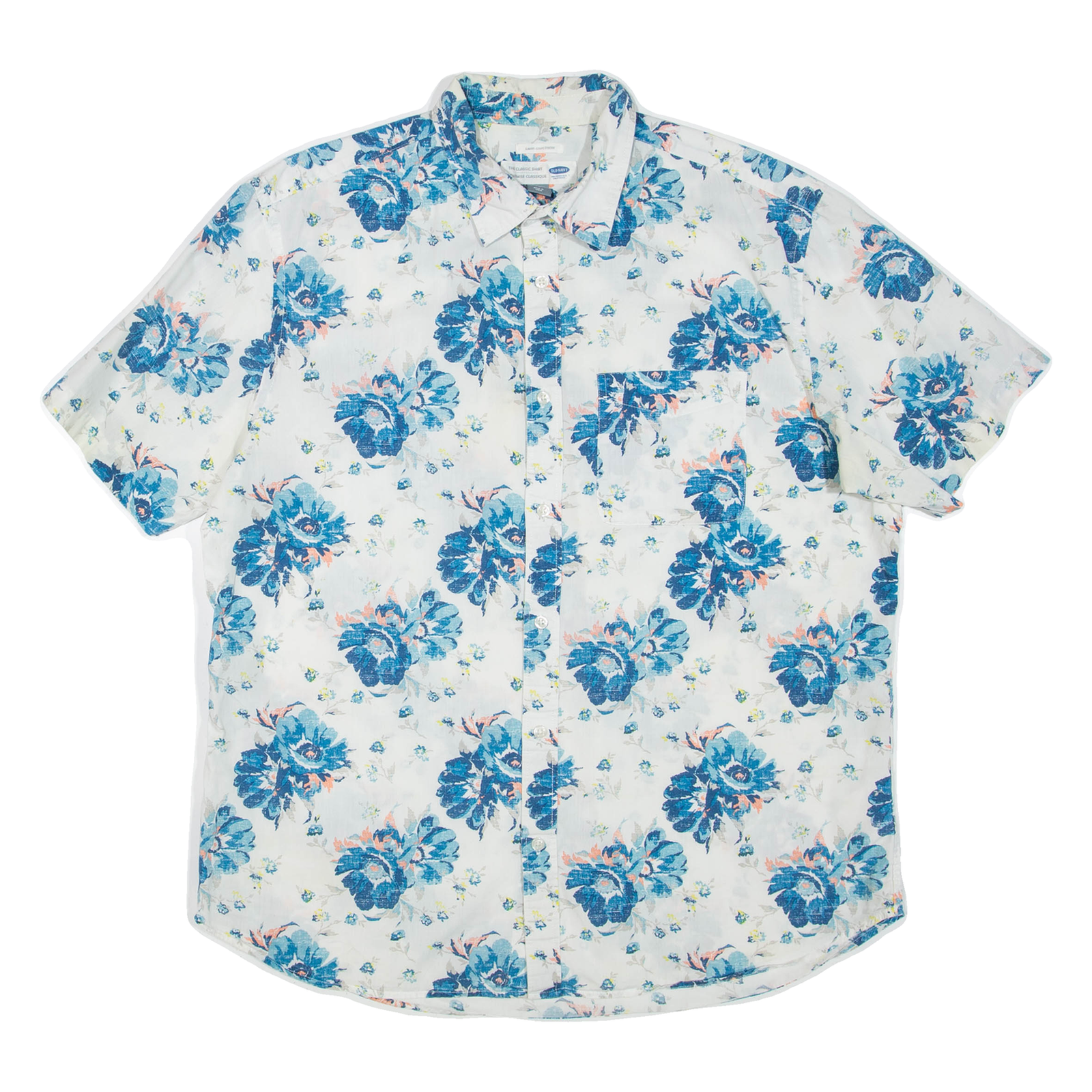 Buy OLD NAVY Slim Fit Mens Shirt Blue Floral XL Refurbished - $18.19 OLD NAVY Slim Fit Mens Shirt Blue Floral XL Refurbished - N/A refurbished available on Cerqular