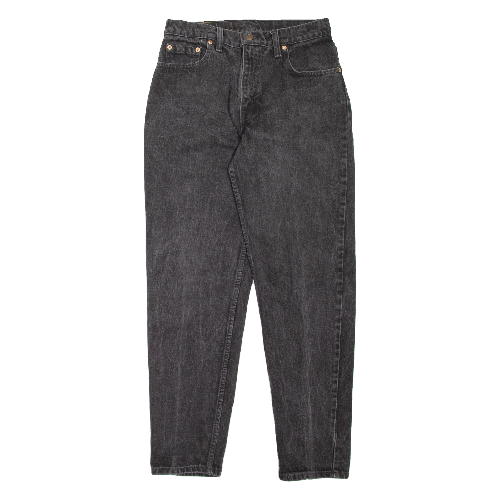 LEVI'S 550 Womens Jeans Black Regular Mom 90s W28 L29 Refurbished - N/A refurbished available on Cerqular