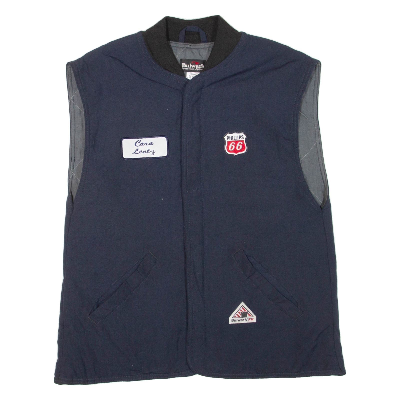BULWARK Mens Workwear Gilet Blue XL Refurbished - N/A refurbished available on Cerqular