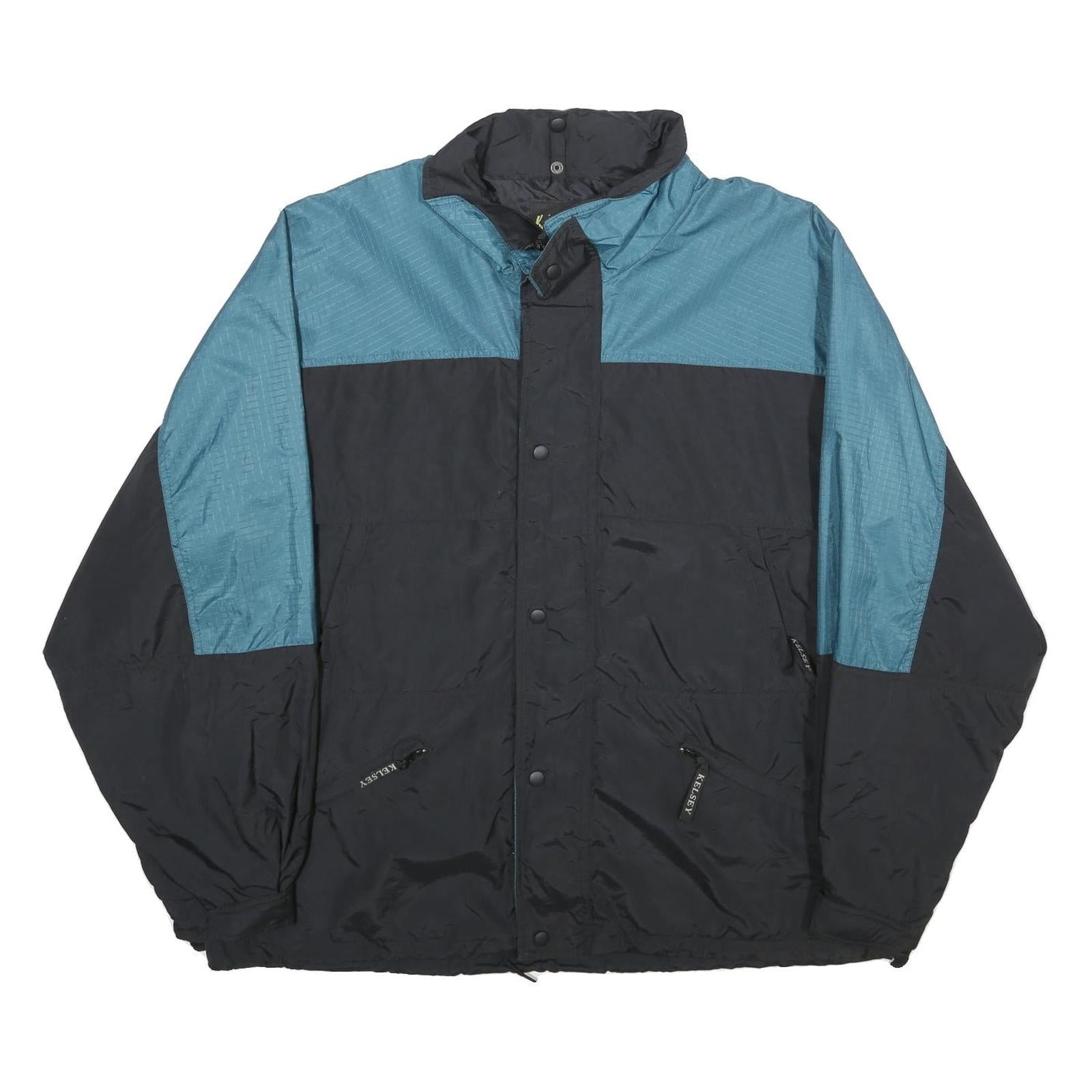 Buy KELSEY TRAIL Mens Blue & Black Nylon Track Jacket XL Zip Pockets Lightweight Refurbished - $37.69 KELSEY TRAIL Mens Blue & Black Nylon Track Jacket XL Zip Pockets Lightweight Refurbished - N/A refurbished available on Cerqular