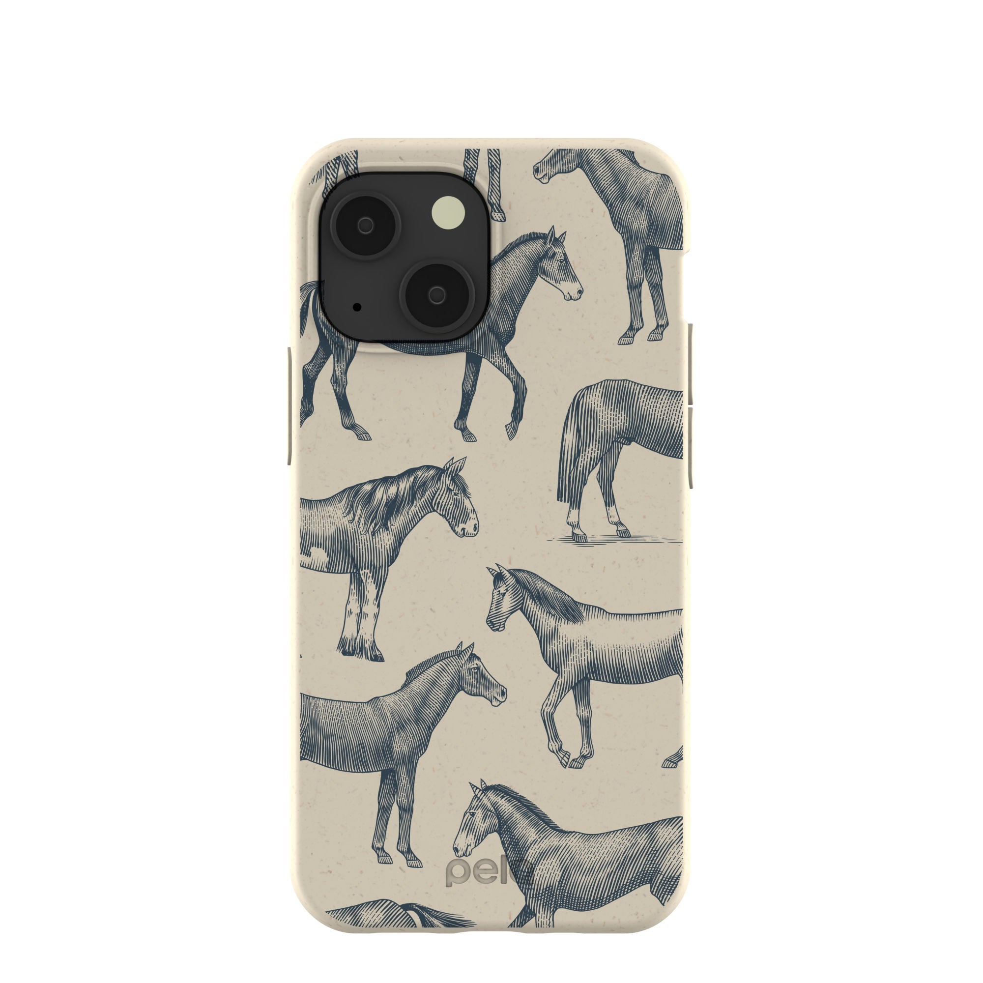 London Fog Vintage Gallop iPhone 13 Mini Case Refurbished - Pela Case refurbished available on Cerqular
