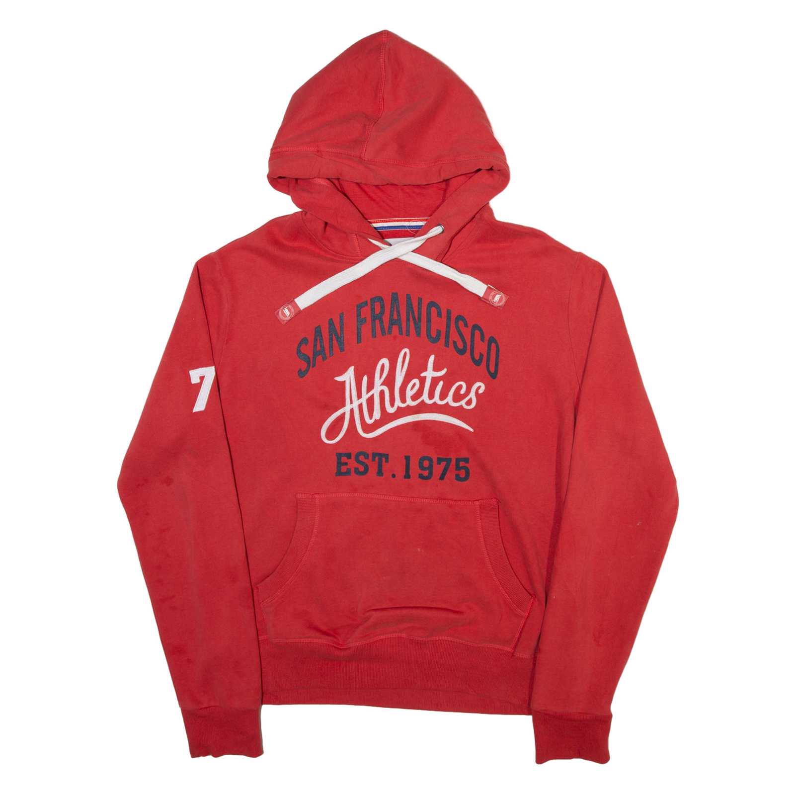 SAN FRANCISCO ATHLETIC Mens Pink Hoodie USA L Refurbished - N/A refurbished available on Cerqular