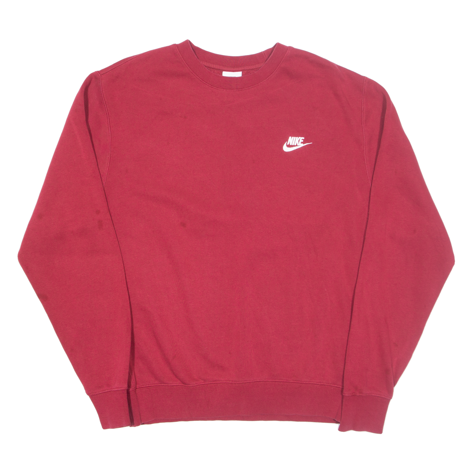 NIKE Mens Sweatshirt Red S Refurbished - N/A refurbished available on Cerqular