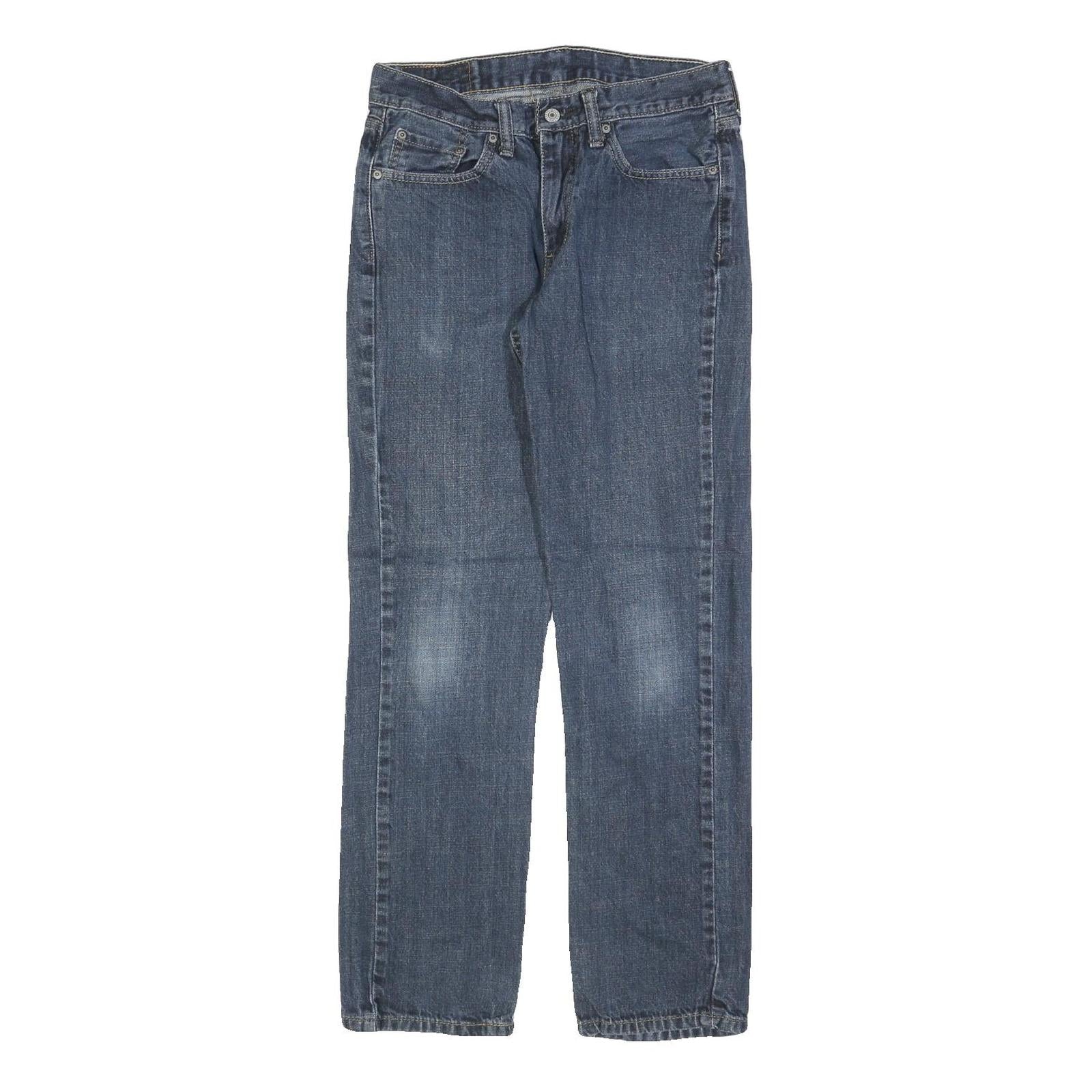 LEVI'S 514 Classic Mens Jeans Blue Classic Straight Denim Medium W30 L32 Relaxed Refurbished - N/A refurbished available on Cerqular