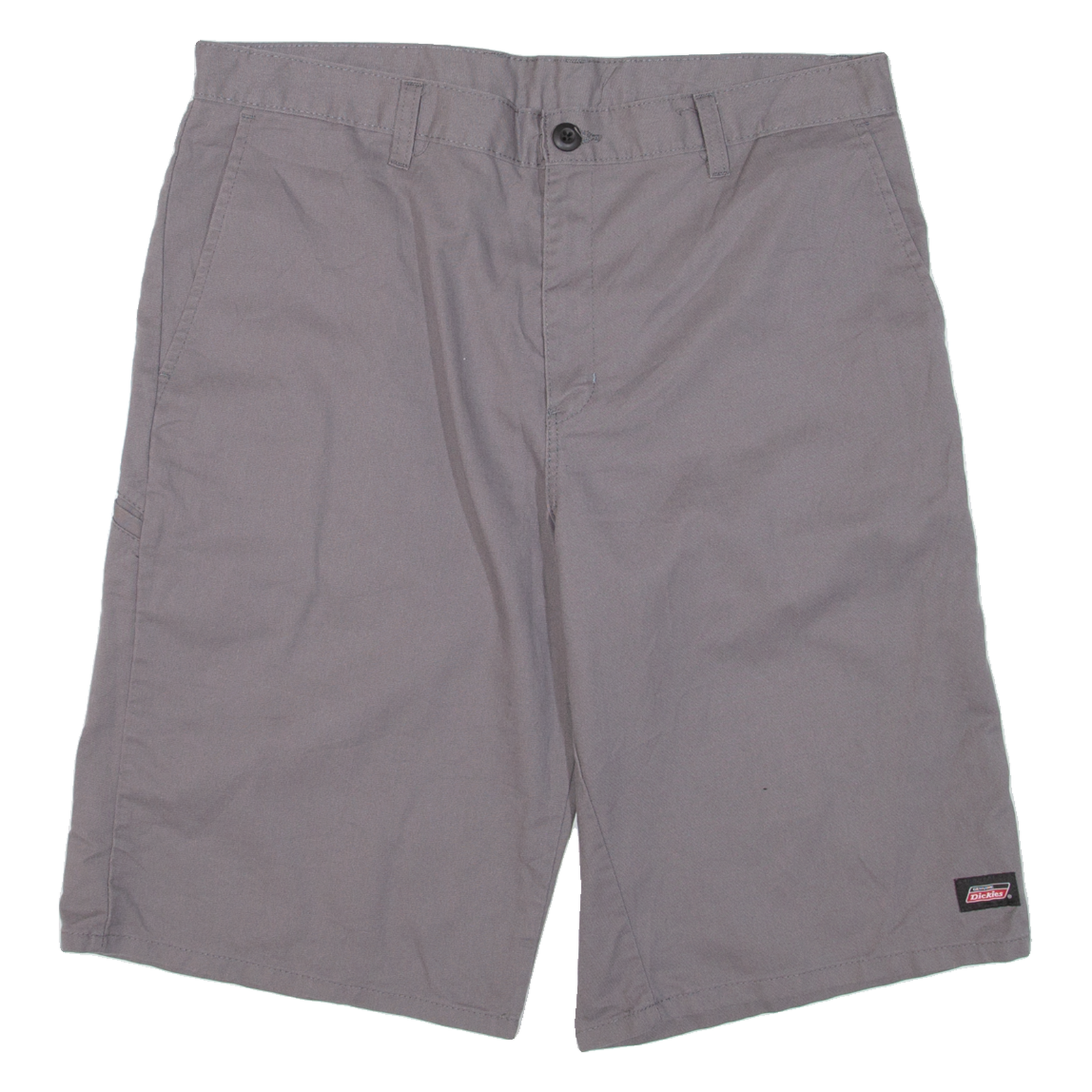 DICKIES Mens Workwear Shorts Grey L W36 Refurbished - N/A refurbished available on Cerqular
