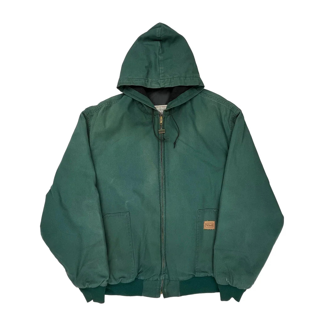 Walls Jacket - 2XL Green Cotton Refurbished - Thrifted (note: this is a term often used to describe second- refurbished available on Cerqular