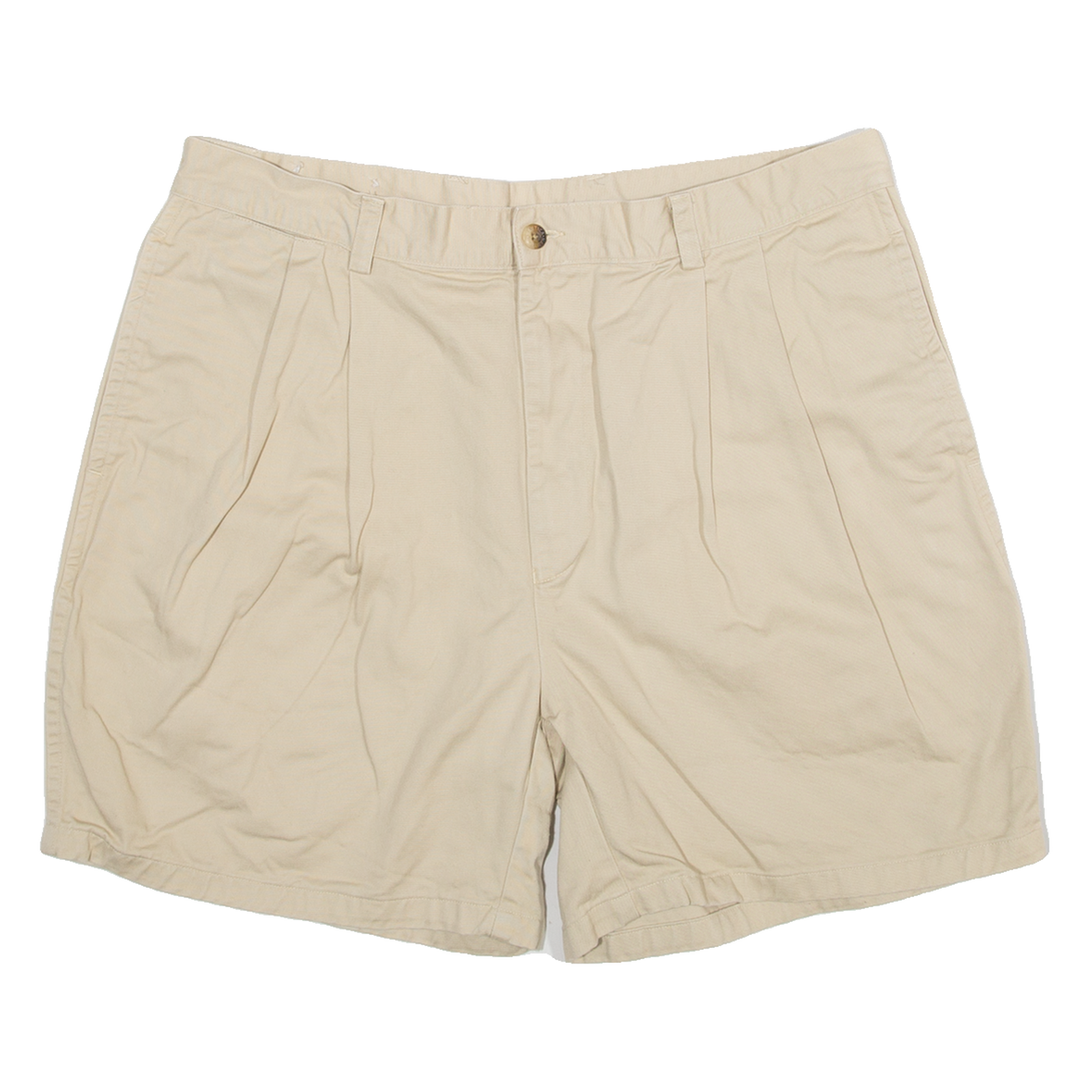 NAUTICA Womens Denim Shorts Beige XL W36 Refurbished - N/A refurbished available on Cerqular