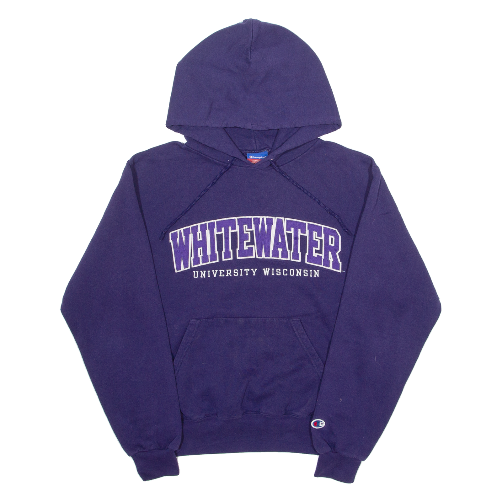 CHAMPION Whitewater University Wisconsin Mens Purple Hoodie S Refurbished - N/A refurbished available on Cerqular