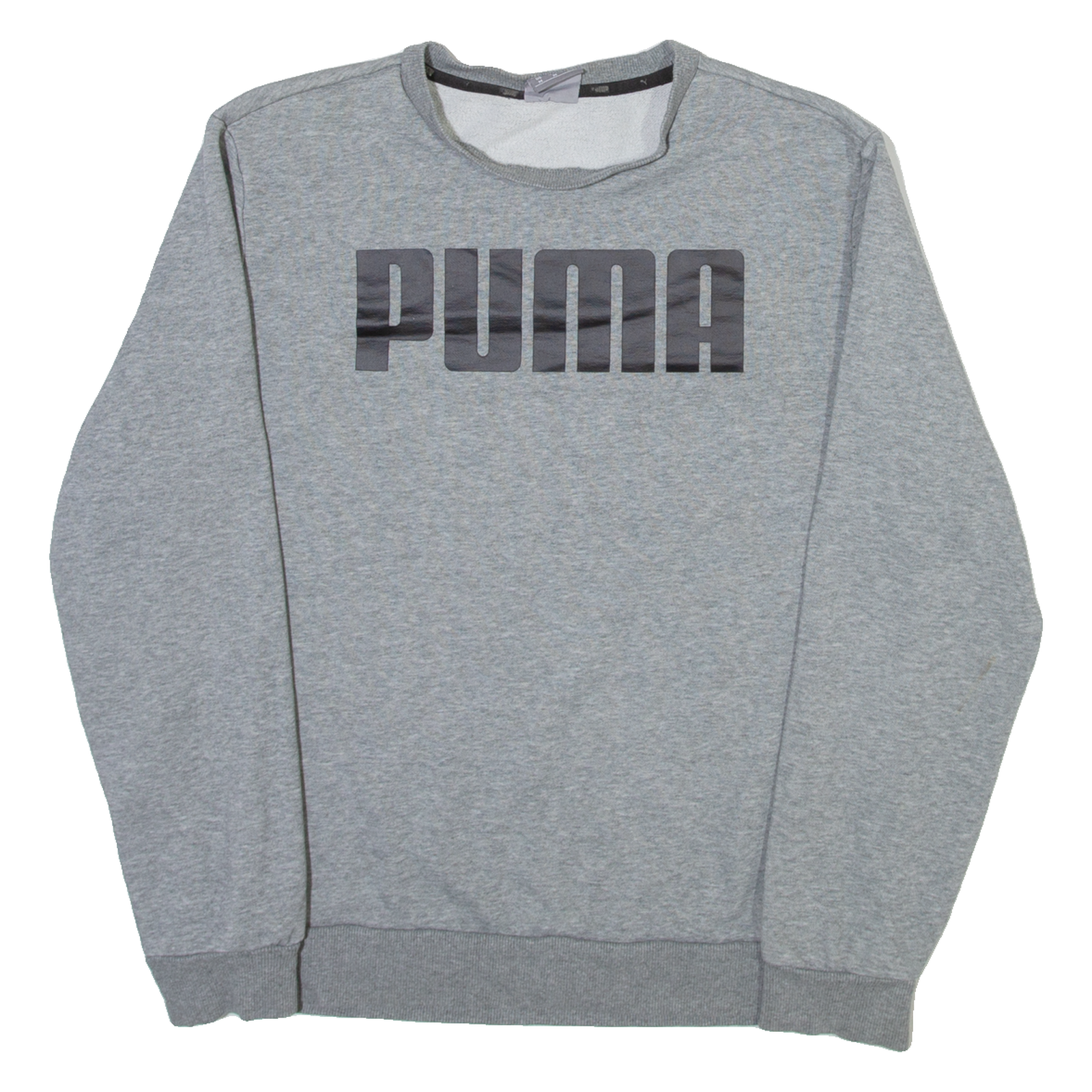 PUMA Mens Sweatshirt Grey M Refurbished - N/A refurbished available on Cerqular