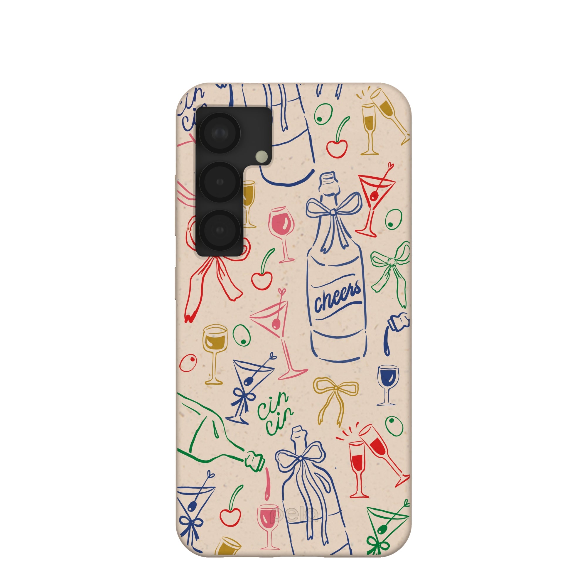 Seashell Midnight Toast Samsung Galaxy S25 Case Refurbished - Pela Case refurbished available on Cerqular