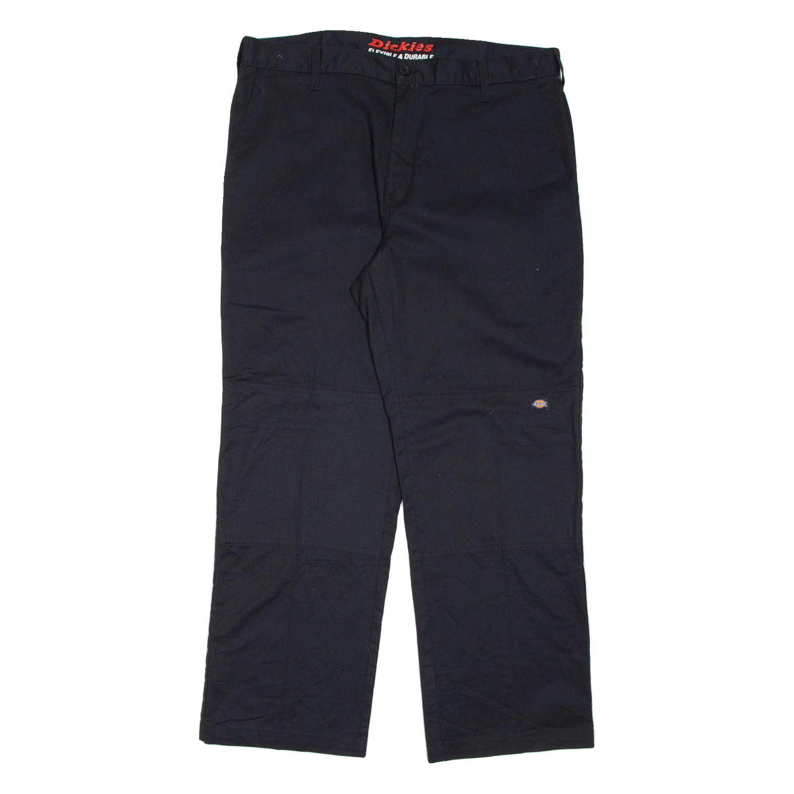 DICKIES Chino Mens Trousers Black Regular Straight W36 L30 Refurbished - N/A refurbished available on Cerqular