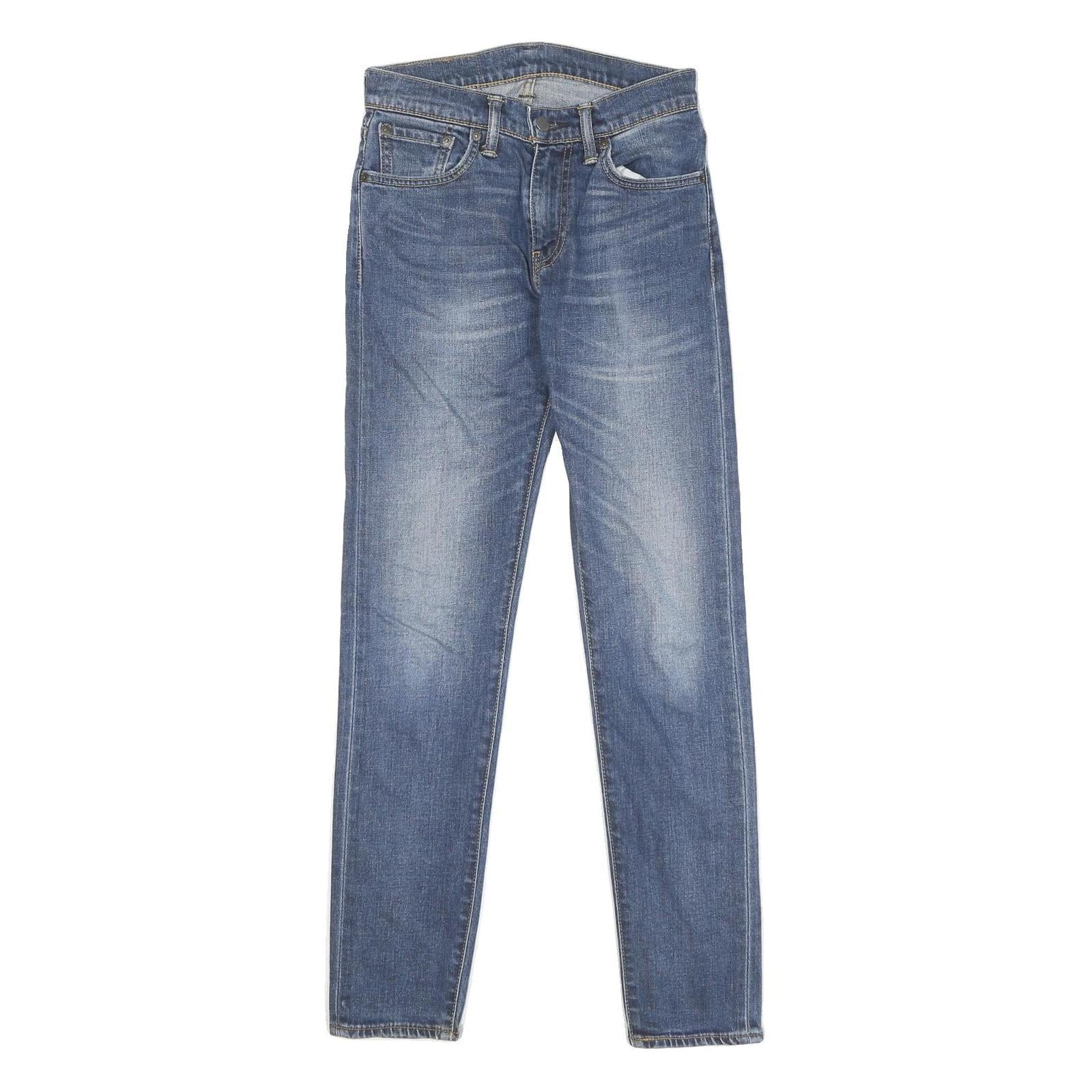 LEVI'S 512 Tapered Mens Jeans Blue Regular Denim Medium W27 L32 Stylish Zip Refurbished - N/A refurbished available on Cerqular