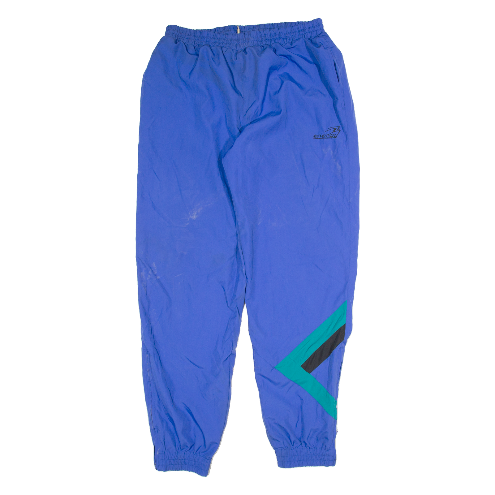 ENERGY Mens Joggers Blue Tapered XL W34 L32 Refurbished - N/A refurbished available on Cerqular