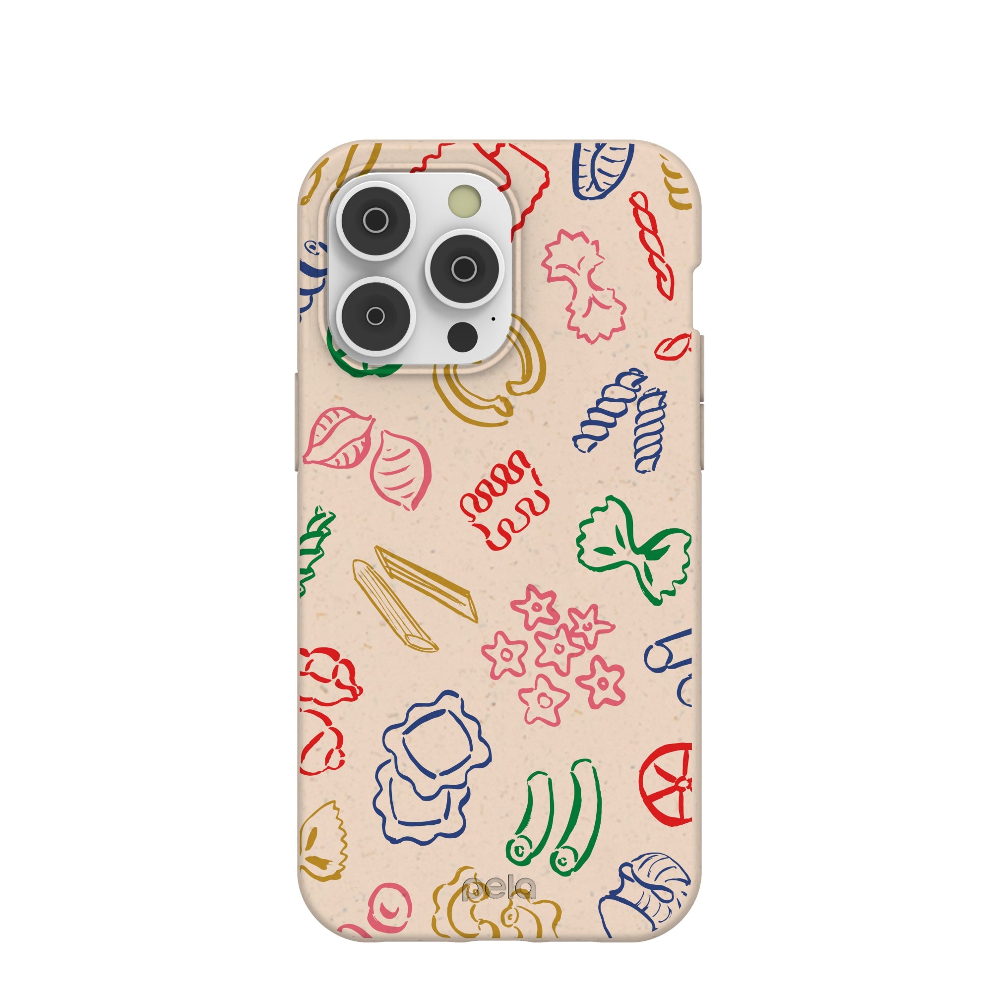 Seashell Carbs iPhone 14 Pro Max Case Refurbished - Pela Case refurbished available on Cerqular