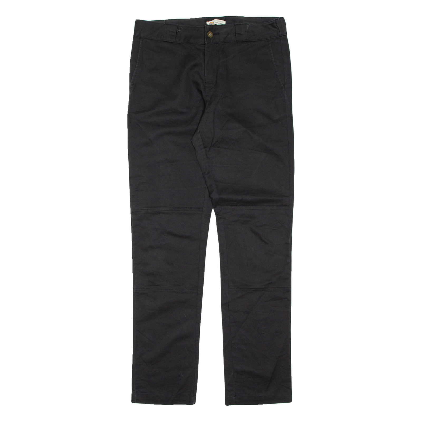 DICKIES Chino Womens Trousers Black Regular Tapered W32 L32 Refurbished - N/A refurbished available on Cerqular