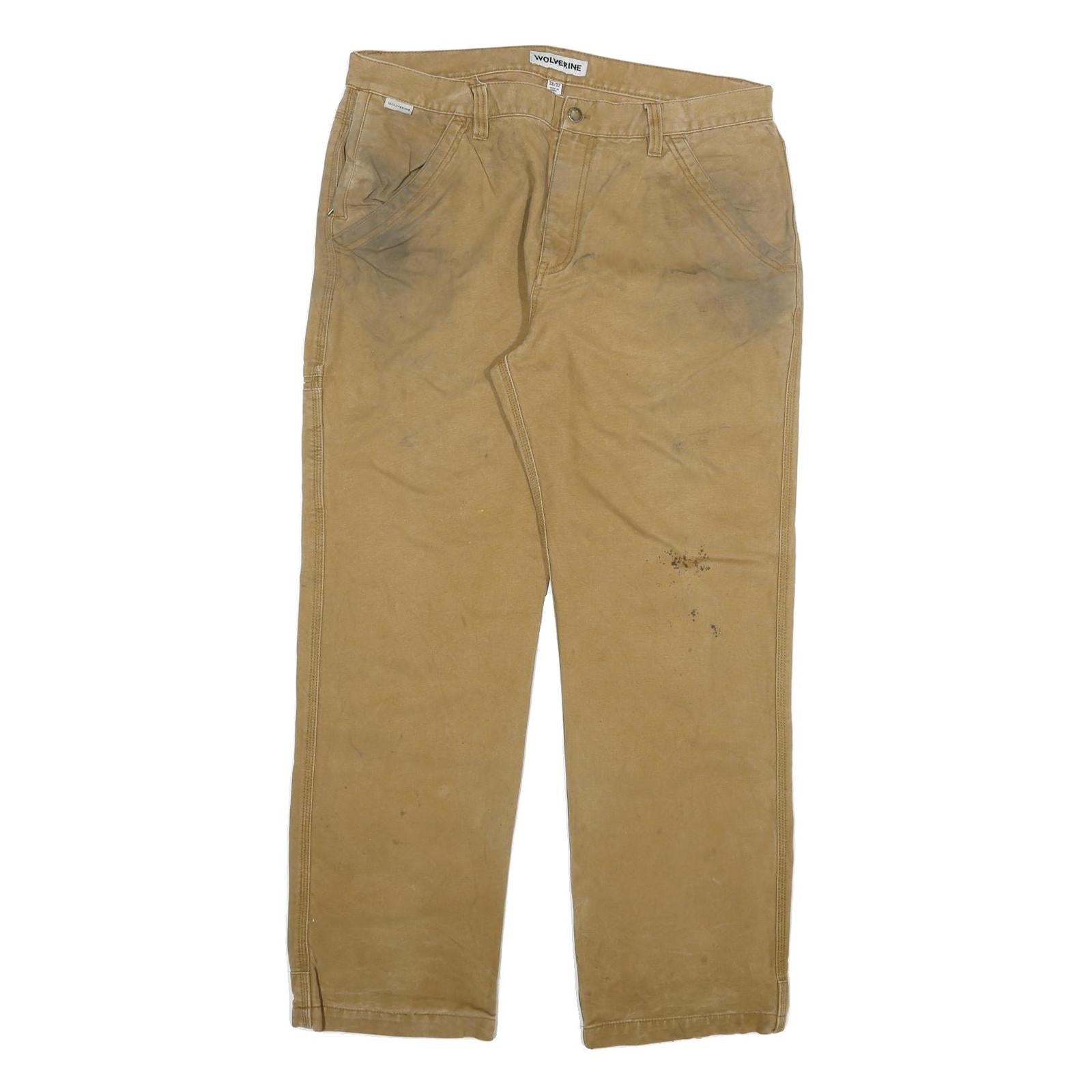 Buy WOLVERINE Mens Regular Fit Beige Cotton Blend Jeans W38 L32 Zip Straight Refurbished - $16.89 WOLVERINE Mens Regular Fit Beige Cotton Blend Jeans W38 L32 Zip Straight Refurbished - N/A refurbished available on Cerqular