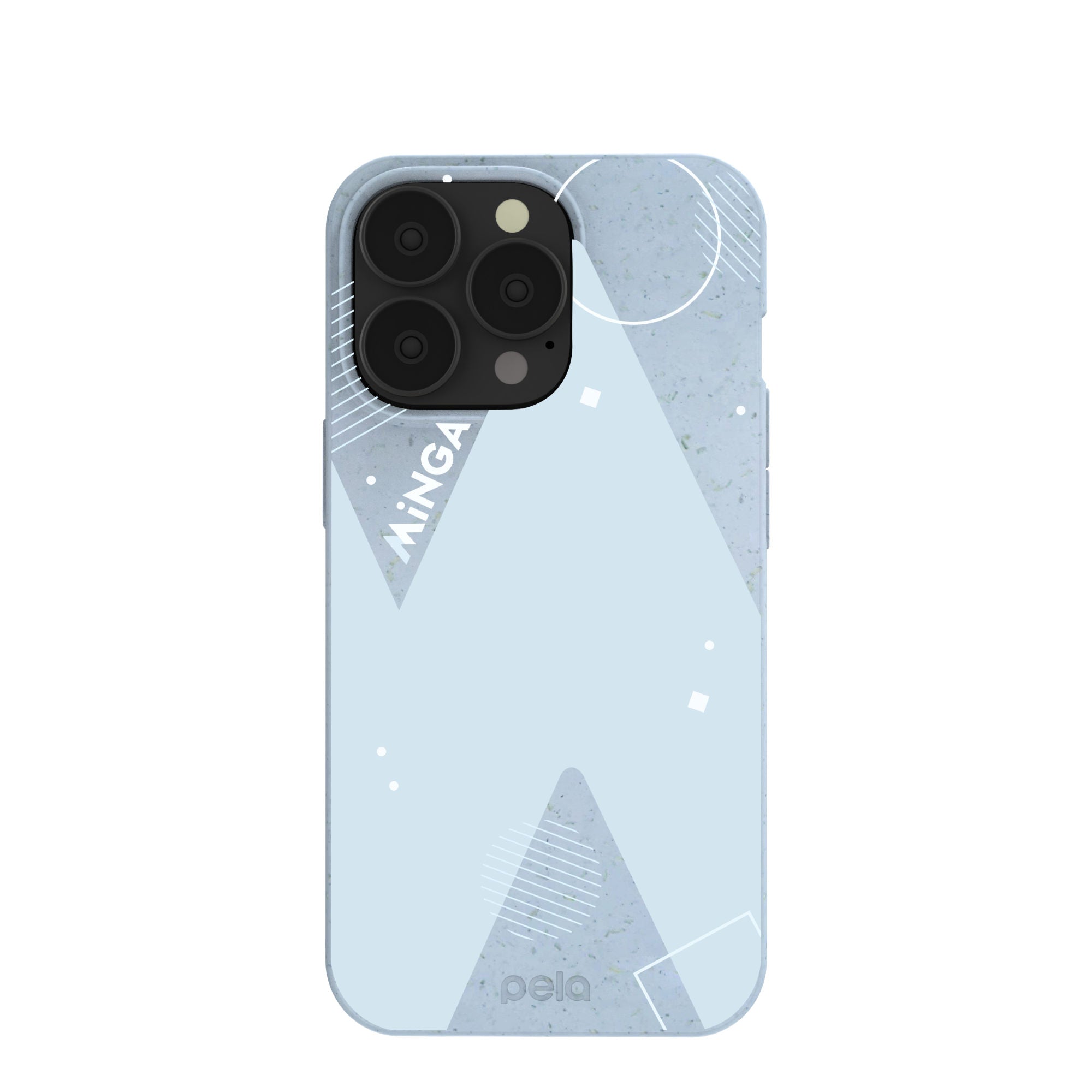 Powder Blue Minga Classic iPhone 13 Pro Case Refurbished - Pela Case refurbished available on Cerqular