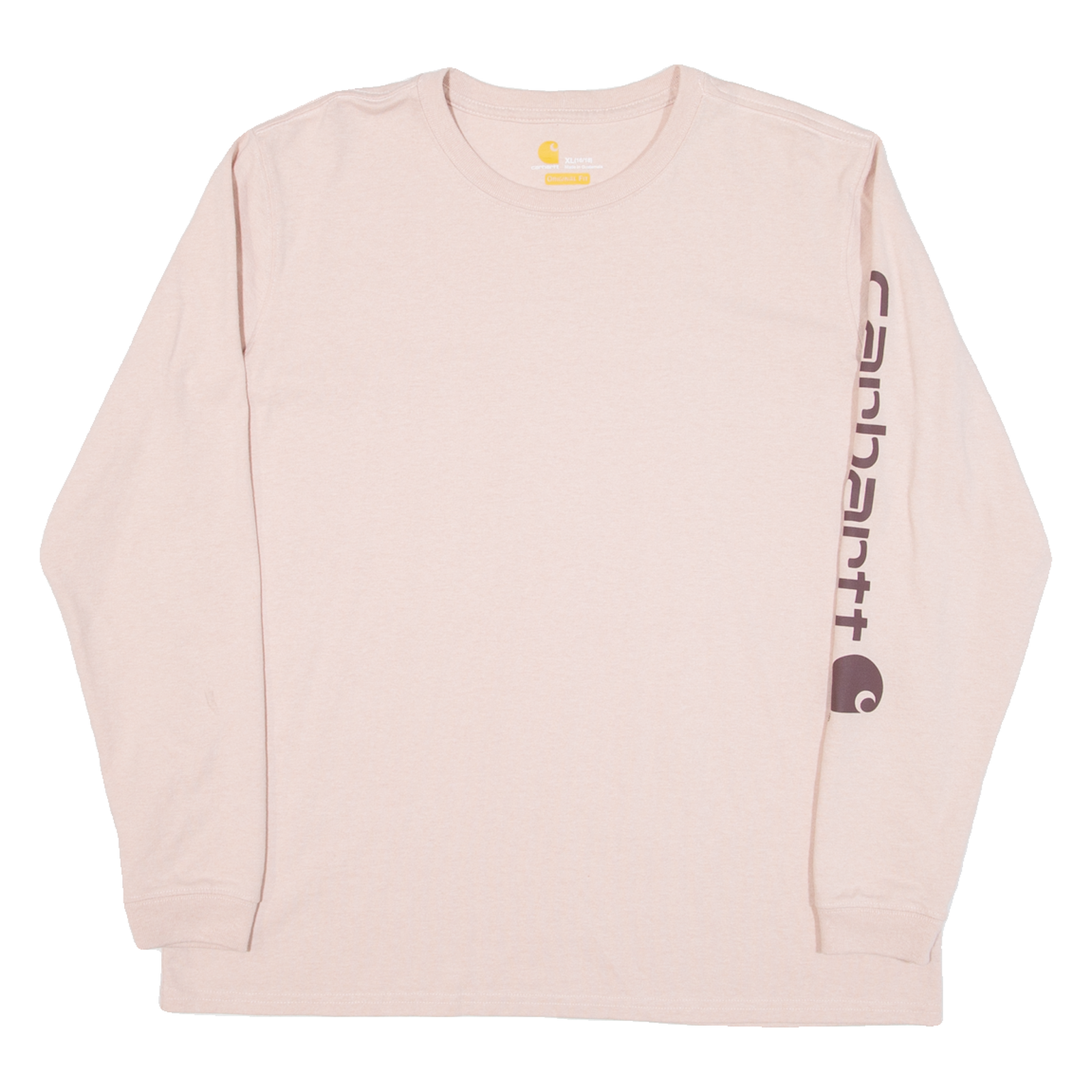 CARHARTT Womens T-Shirt Pink Long Sleeve XL Refurbished - N/A refurbished available on Cerqular