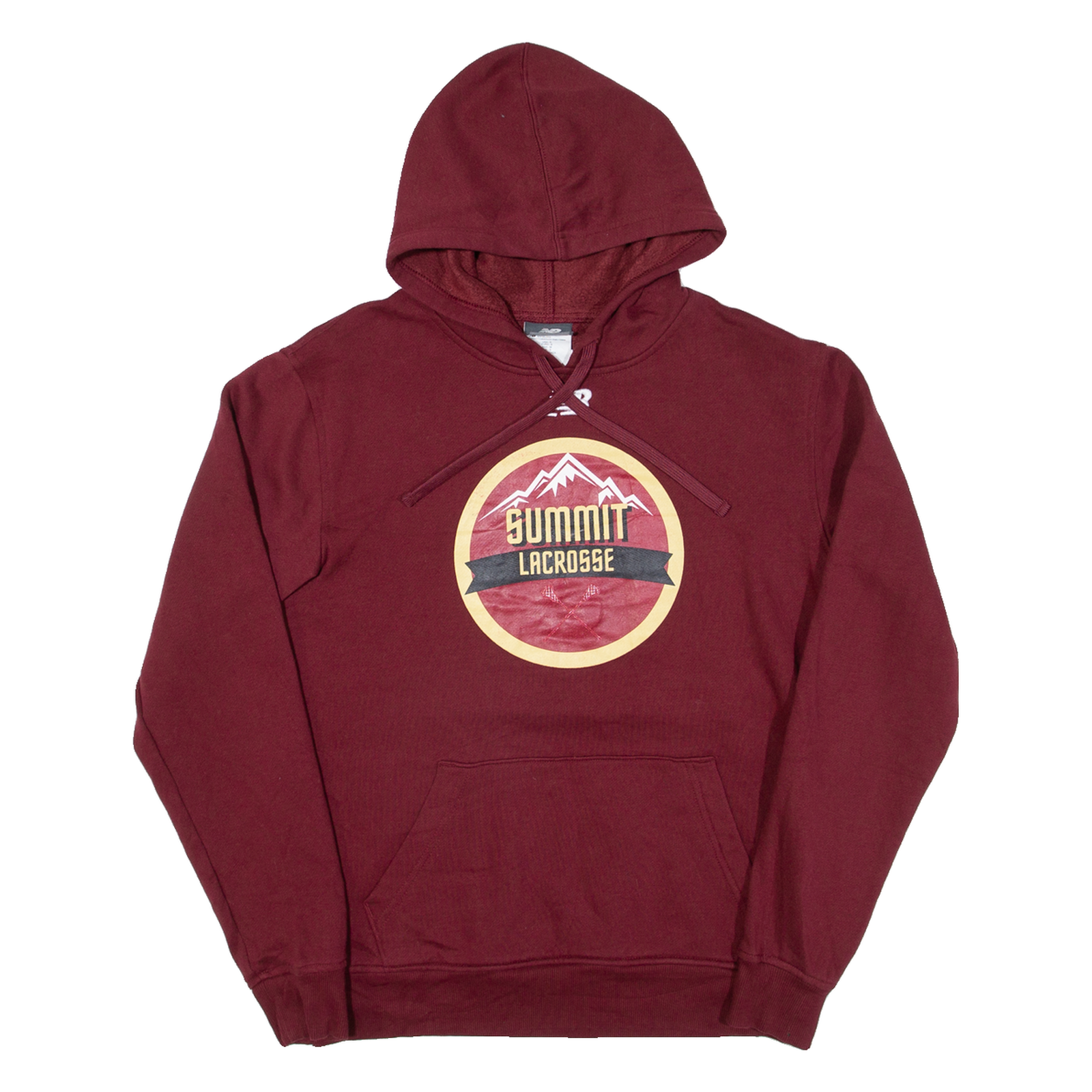 NEW BALANCE Summit Lacrosse Mens Red Hoodie USA S Refurbished - N/A refurbished available on Cerqular