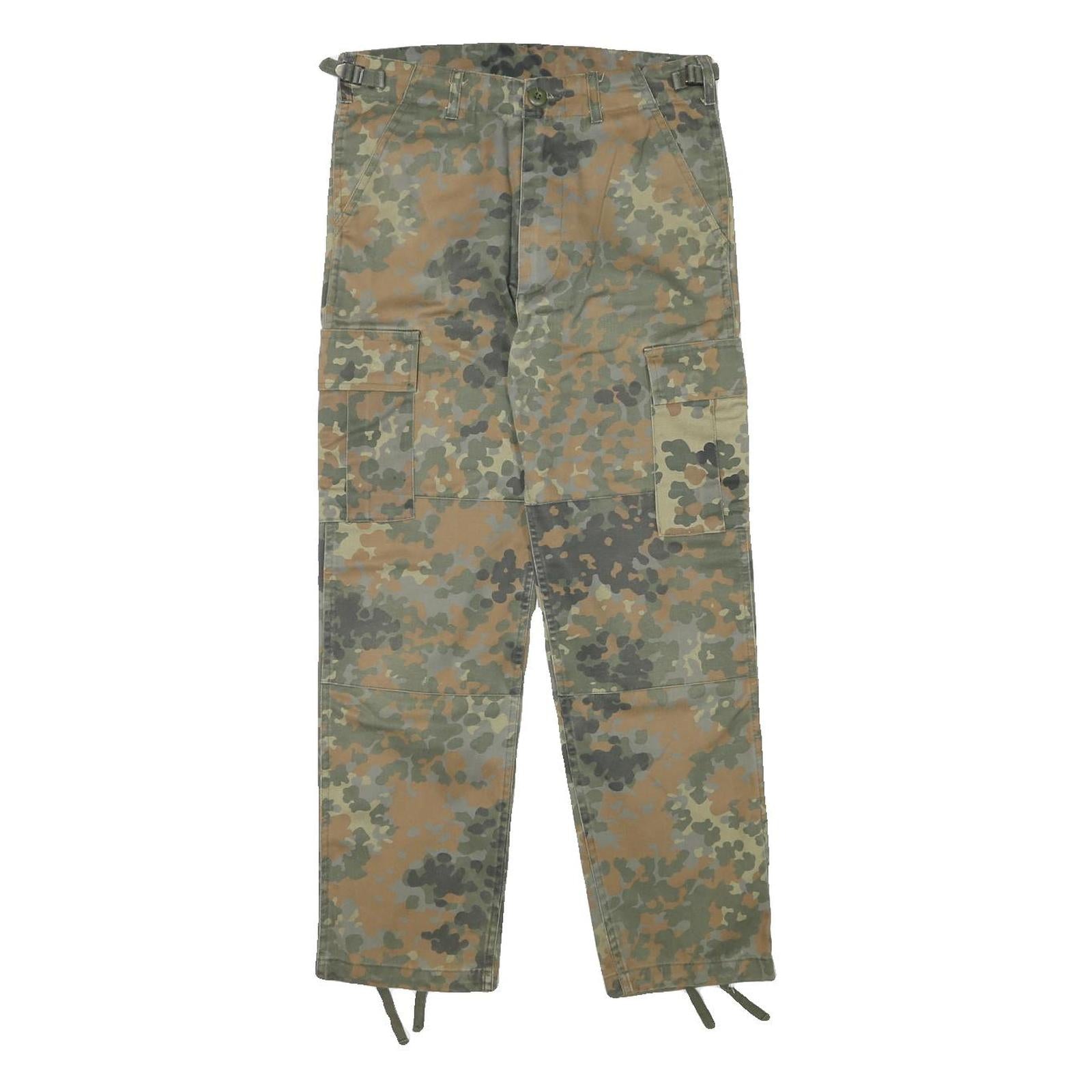 MIL-TEC Womens Cotton Blend Camouflage Regular Fit Cargo Trousers W28 L25 Refurbished - N/A refurbished available on Cerqular