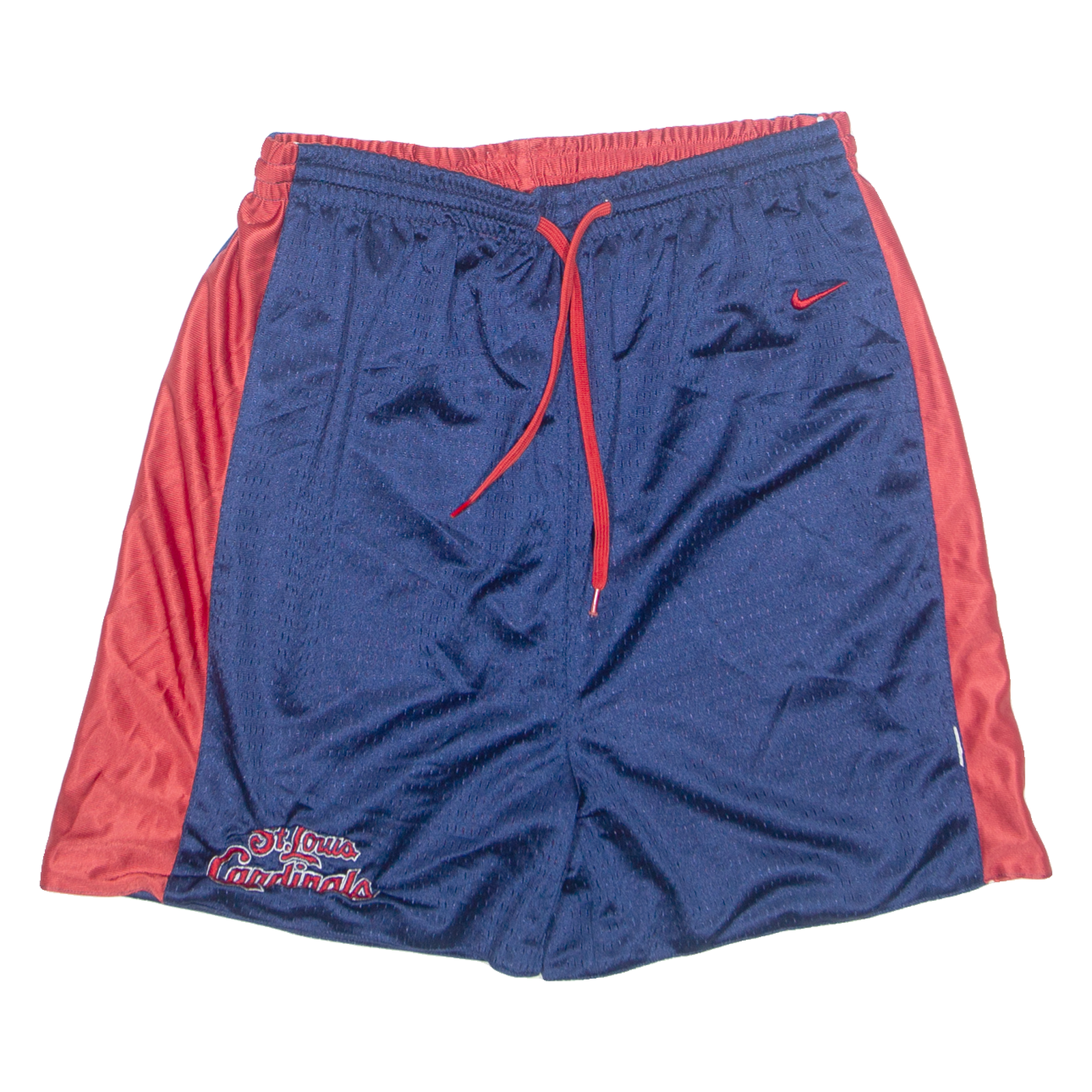 NIKE MLB St Louis Cardinals USA Mens Sports Shorts Blue Relaxed M W28 Refurbished - N/A refurbished available on Cerqular