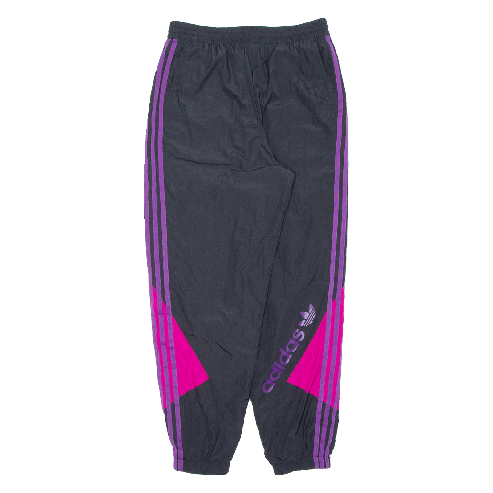 ADIDAS Womens Track Pants Purple Tapered UK 12 W27 L28 Refurbished - N/A refurbished available on Cerqular