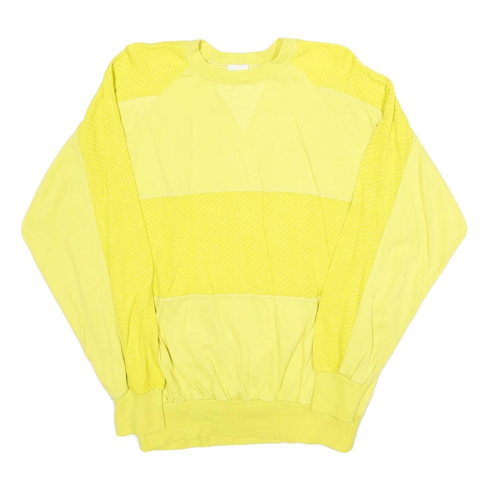 Buy CAMPIONE Mens Yellow Cotton Blend Crew Neck Sweatshirt L Casual Pullover Refurbished - $27.29 CAMPIONE Mens Yellow Cotton Blend Crew Neck Sweatshirt L Casual Pullover Refurbished - N/A refurbished available on Cerqular
