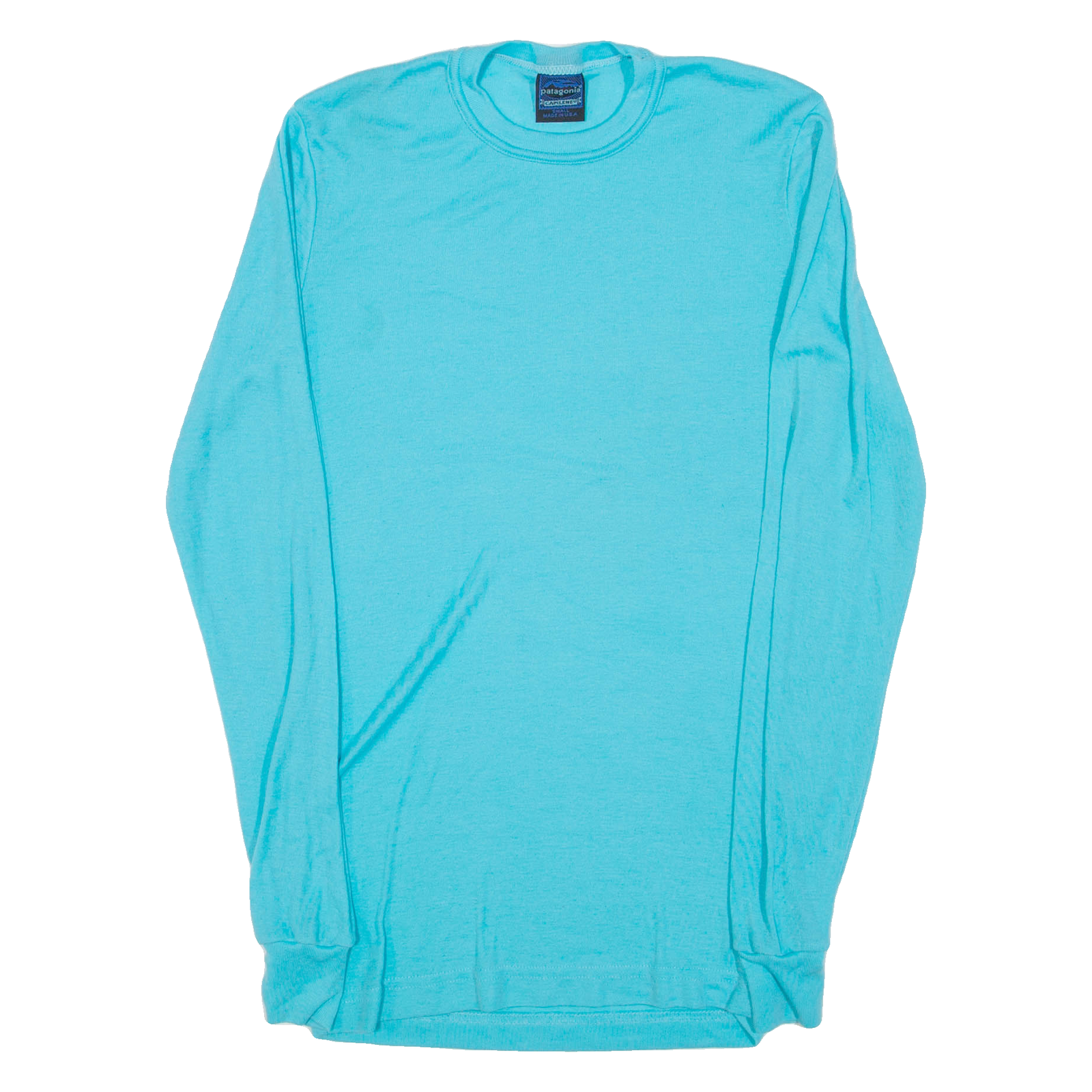 PATAGONIA Womens T-Shirt Blue Long Sleeve S Refurbished - N/A refurbished available on Cerqular