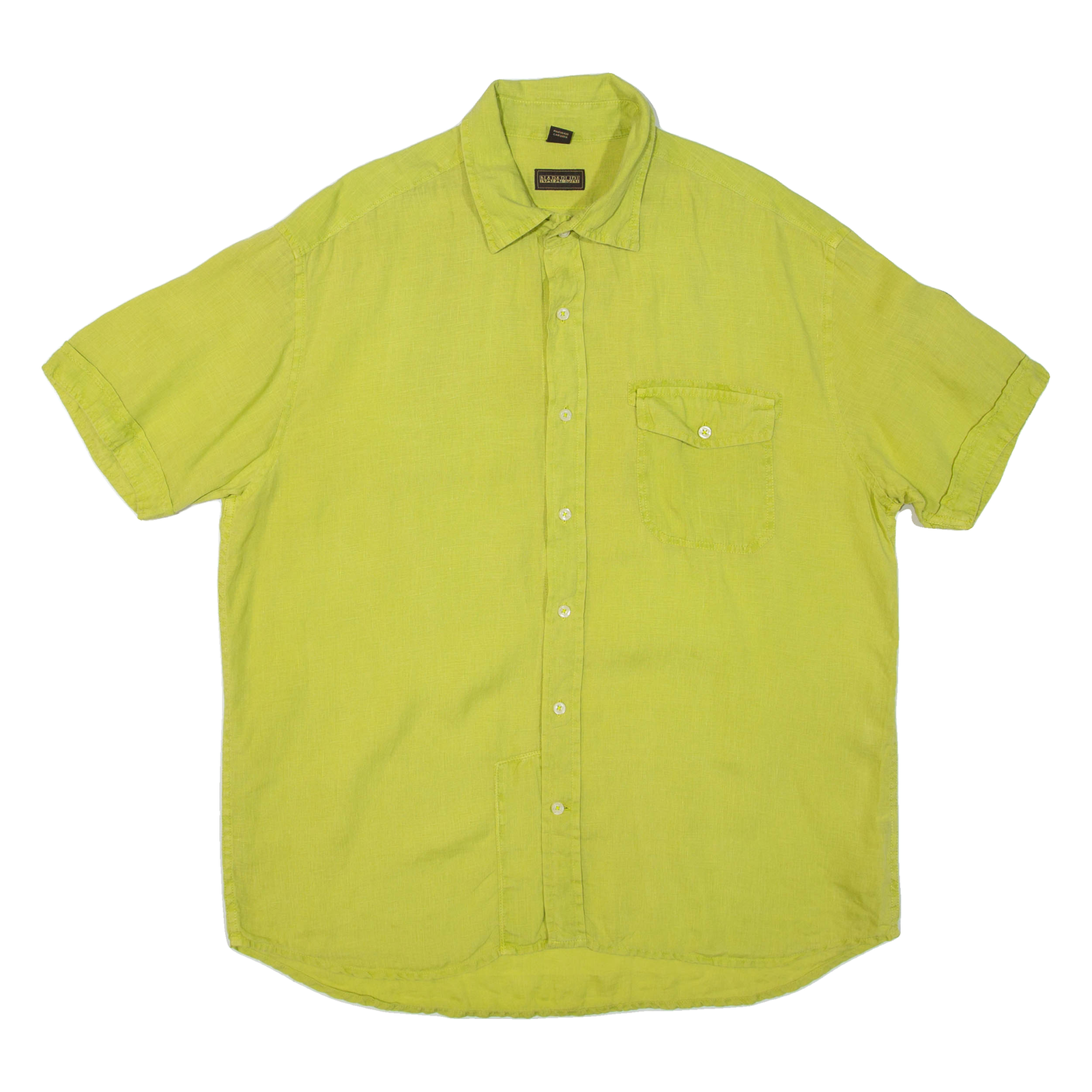 NAPAPIJRI Support Air Rescue Mens Plain Shirt Green XL Refurbished - N/A refurbished available on Cerqular
