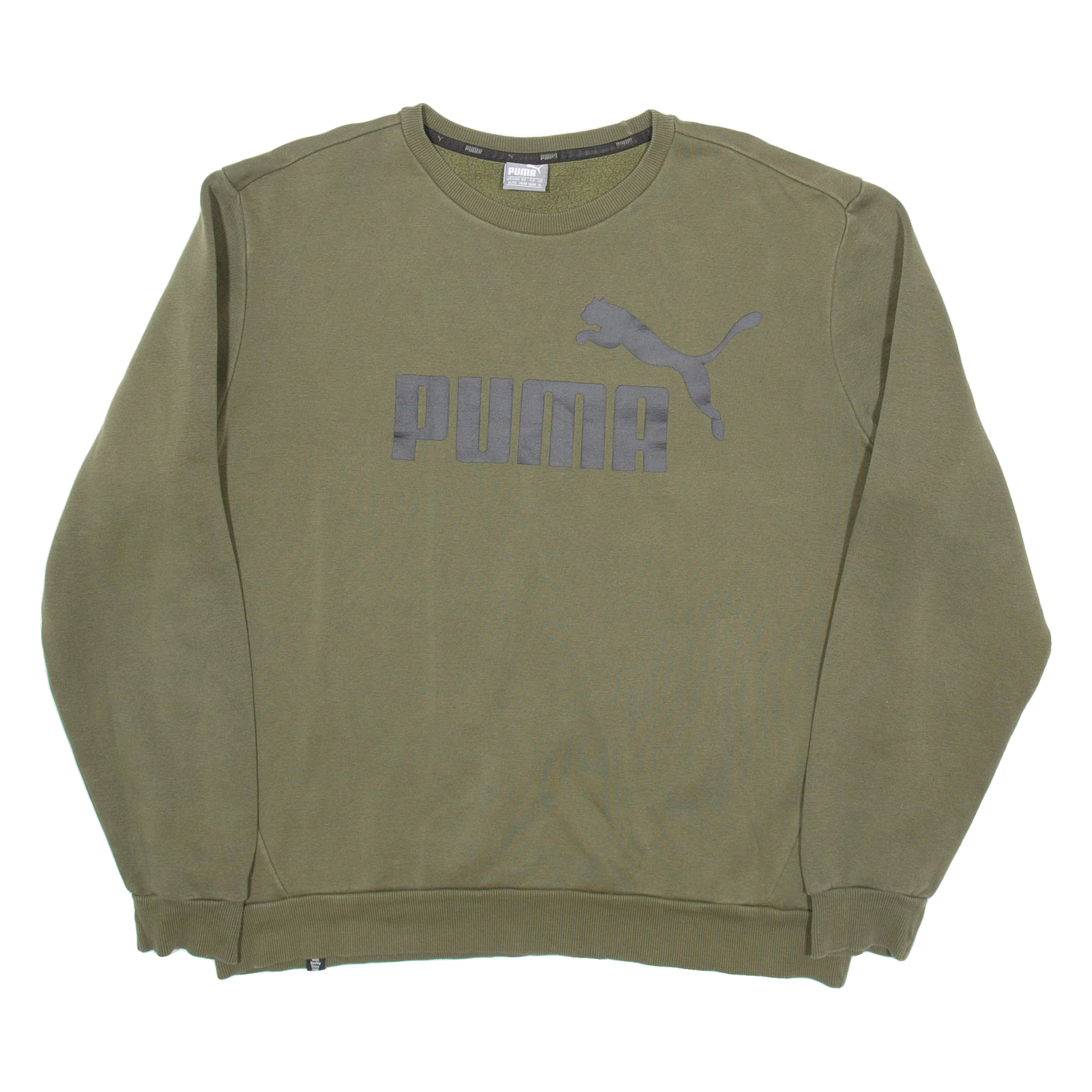 PUMA Mens Sweatshirt Green XL Refurbished - N/A refurbished available on Cerqular
