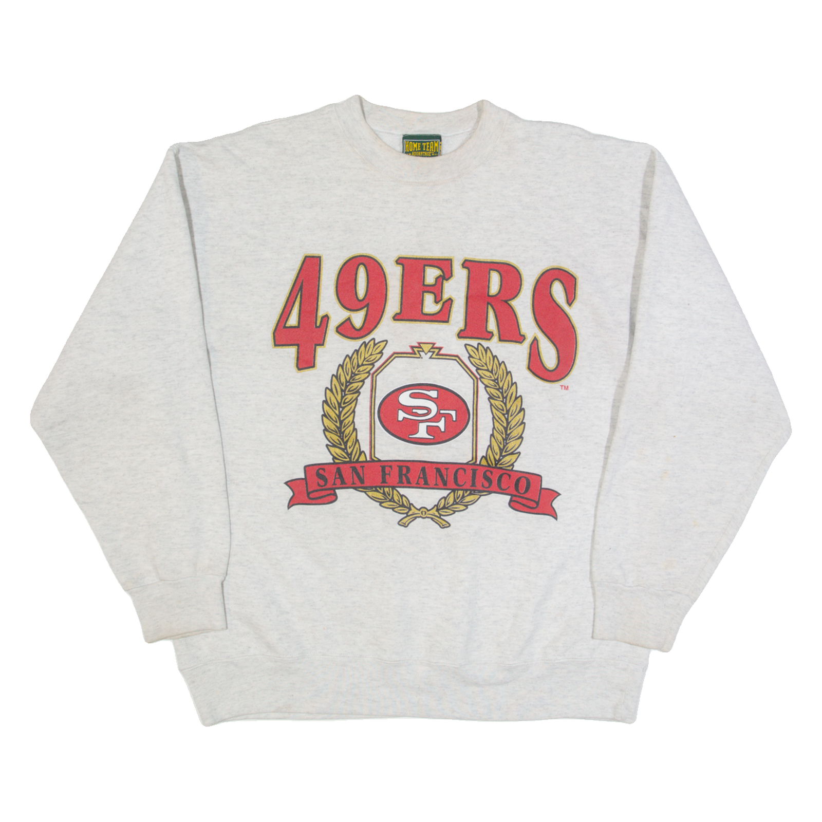 HOME TEAM ADVANTAGE San Francisco 49ers Mens Sweatshirt Grey USA L Refurbished - N/A refurbished available on Cerqular
