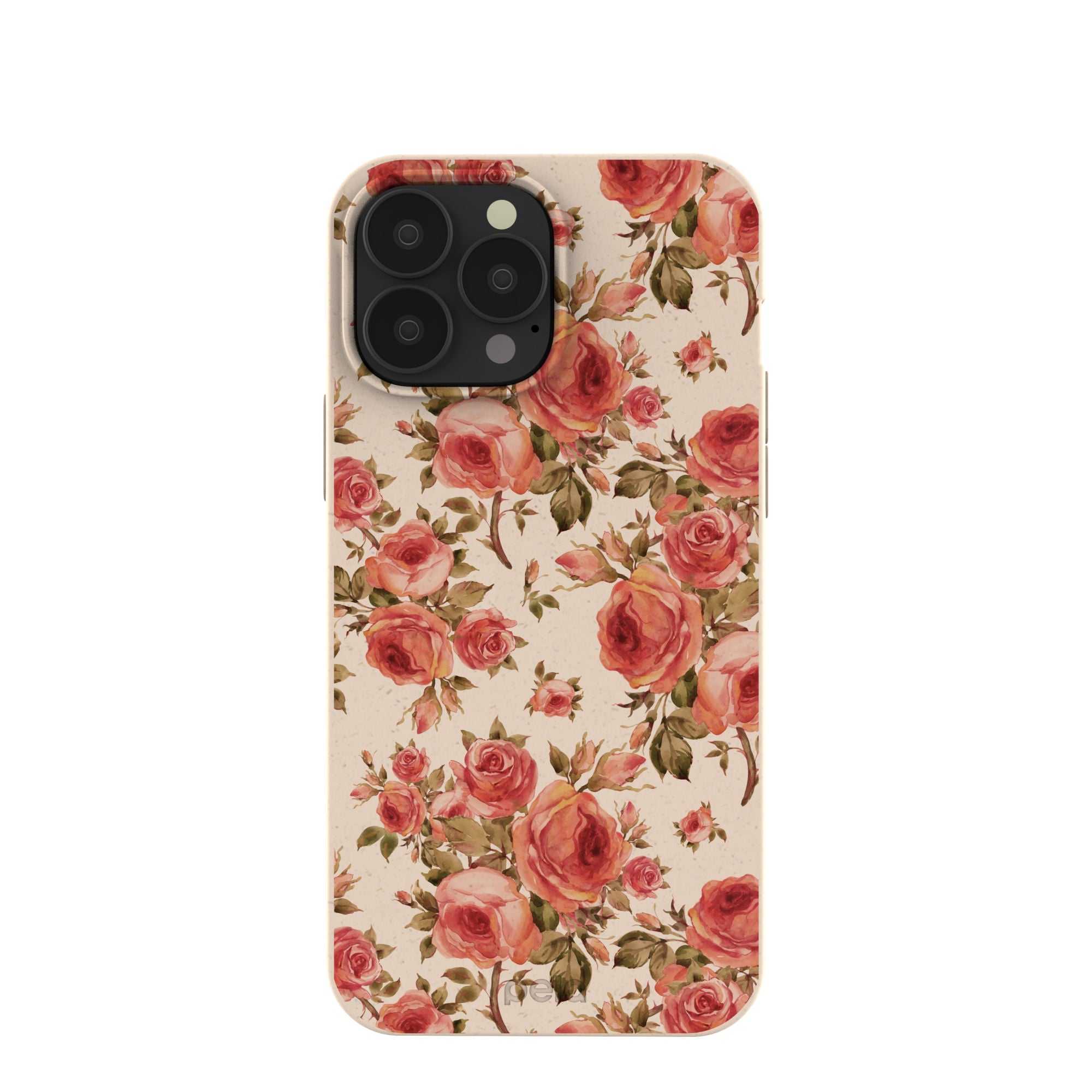 Seashell Rose Garden iPhone 13 Pro Max Case Refurbished - Pela Case refurbished available on Cerqular