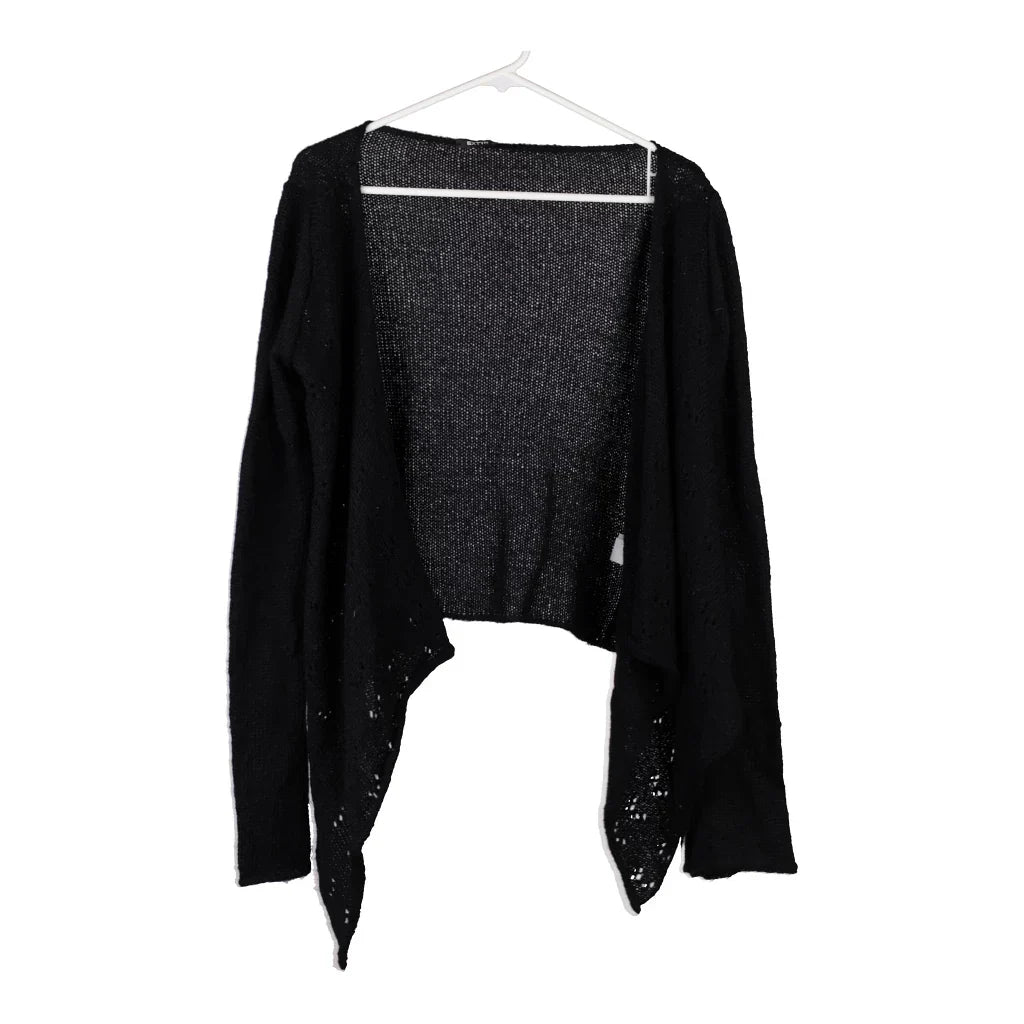 Buy Unbranded Cardigan - Medium Black Wool Blend Refurbished - $14.73 Unbranded Cardigan - Medium Black Wool Blend Refurbished - Thrifted (note: this is a term often used to describe second- refurbished available on Cerqular