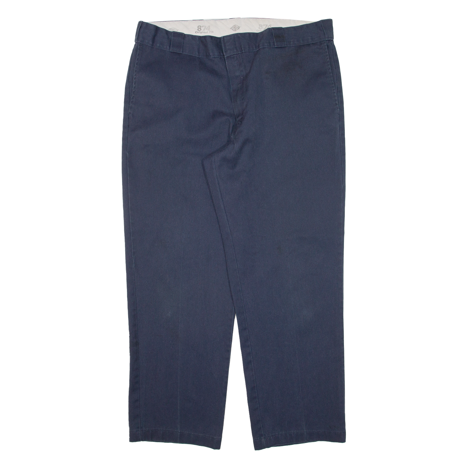 DICKIES 874 Workwear Mens Trousers Blue Regular Straight W40 L30 Refurbished - N/A refurbished available on Cerqular
