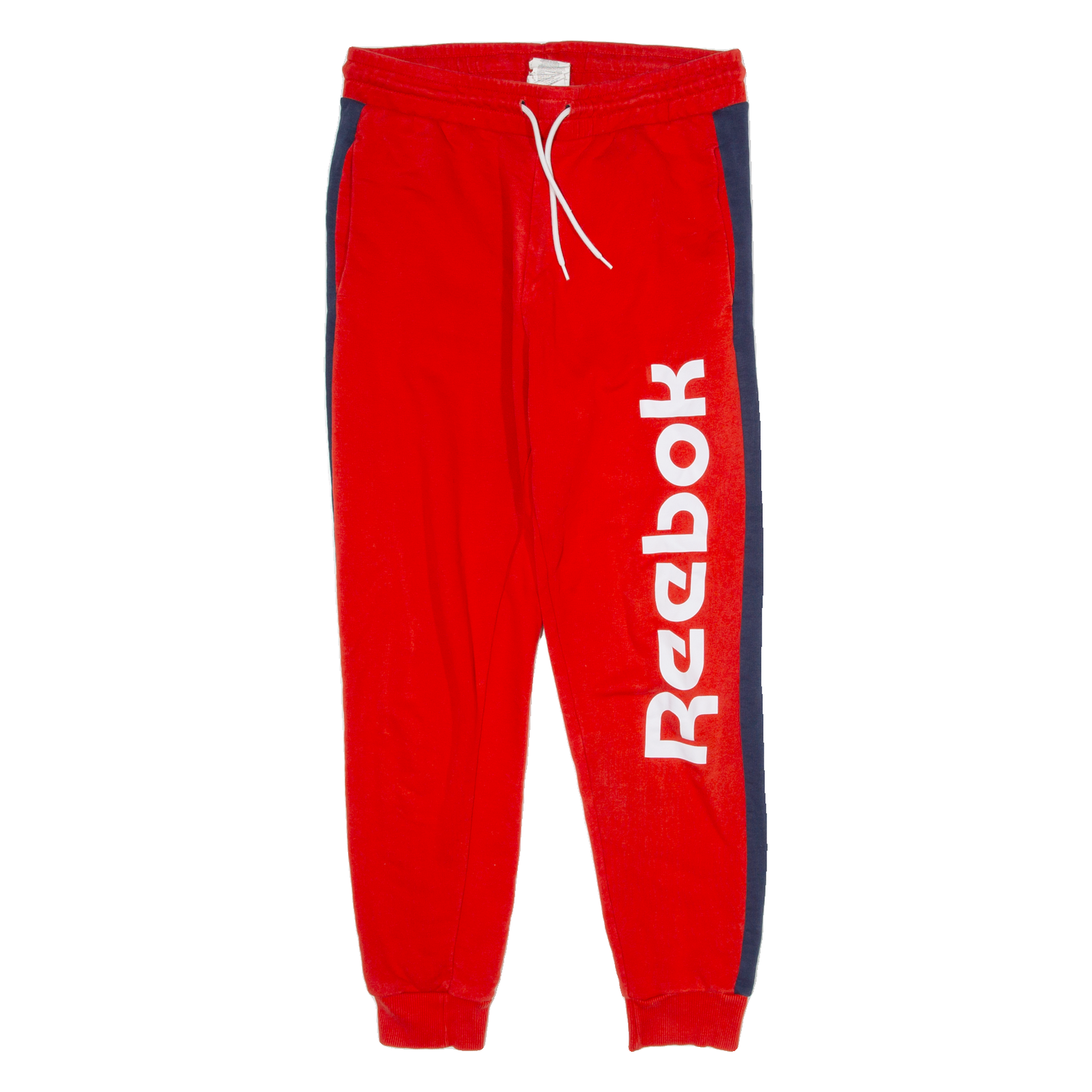REEBOK Mens Joggers Red Tapered S W32 L27 Refurbished - N/A refurbished available on Cerqular