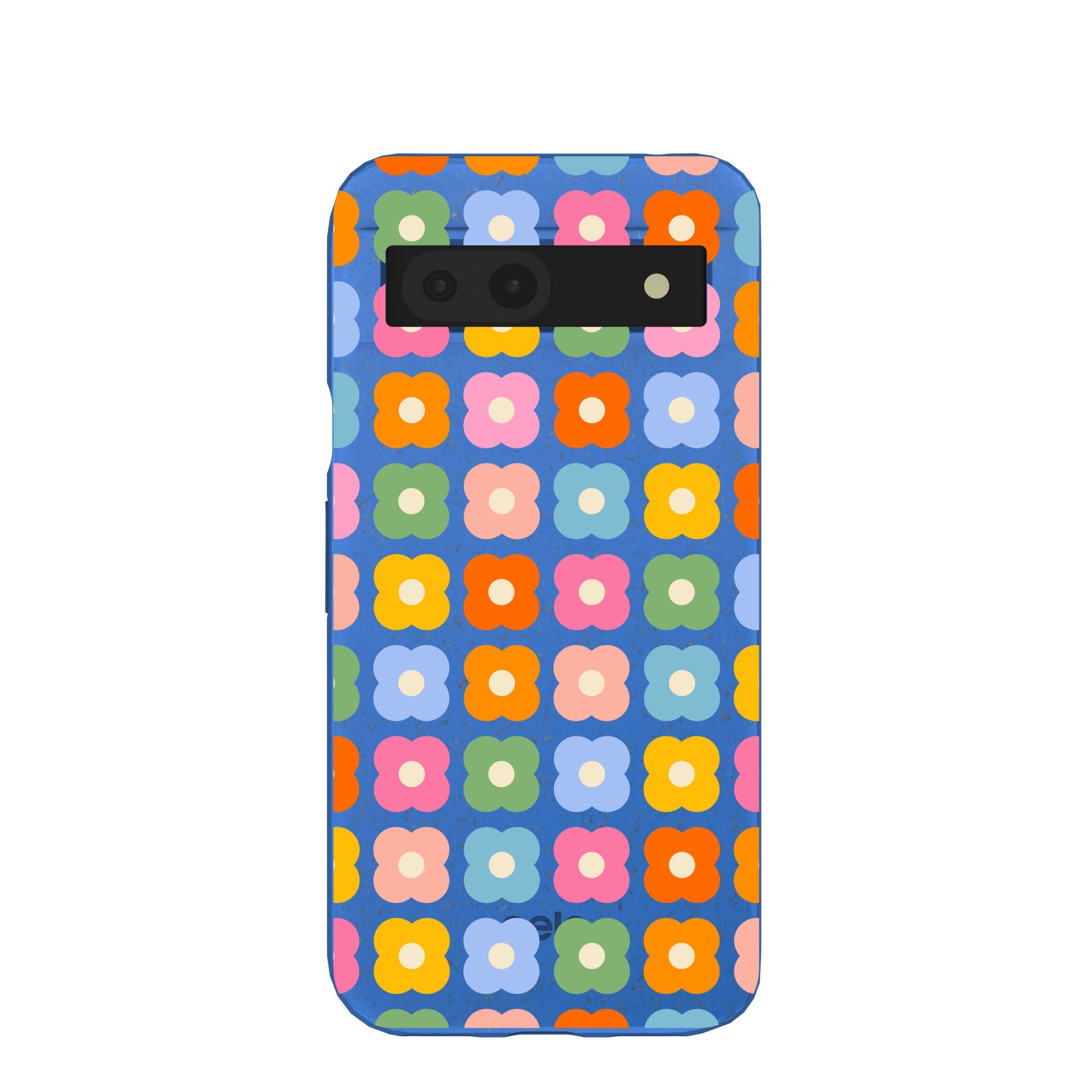 Electric Blue Petal Pop Google Pixel 8a Case Refurbished - Pela Case refurbished available on Cerqular