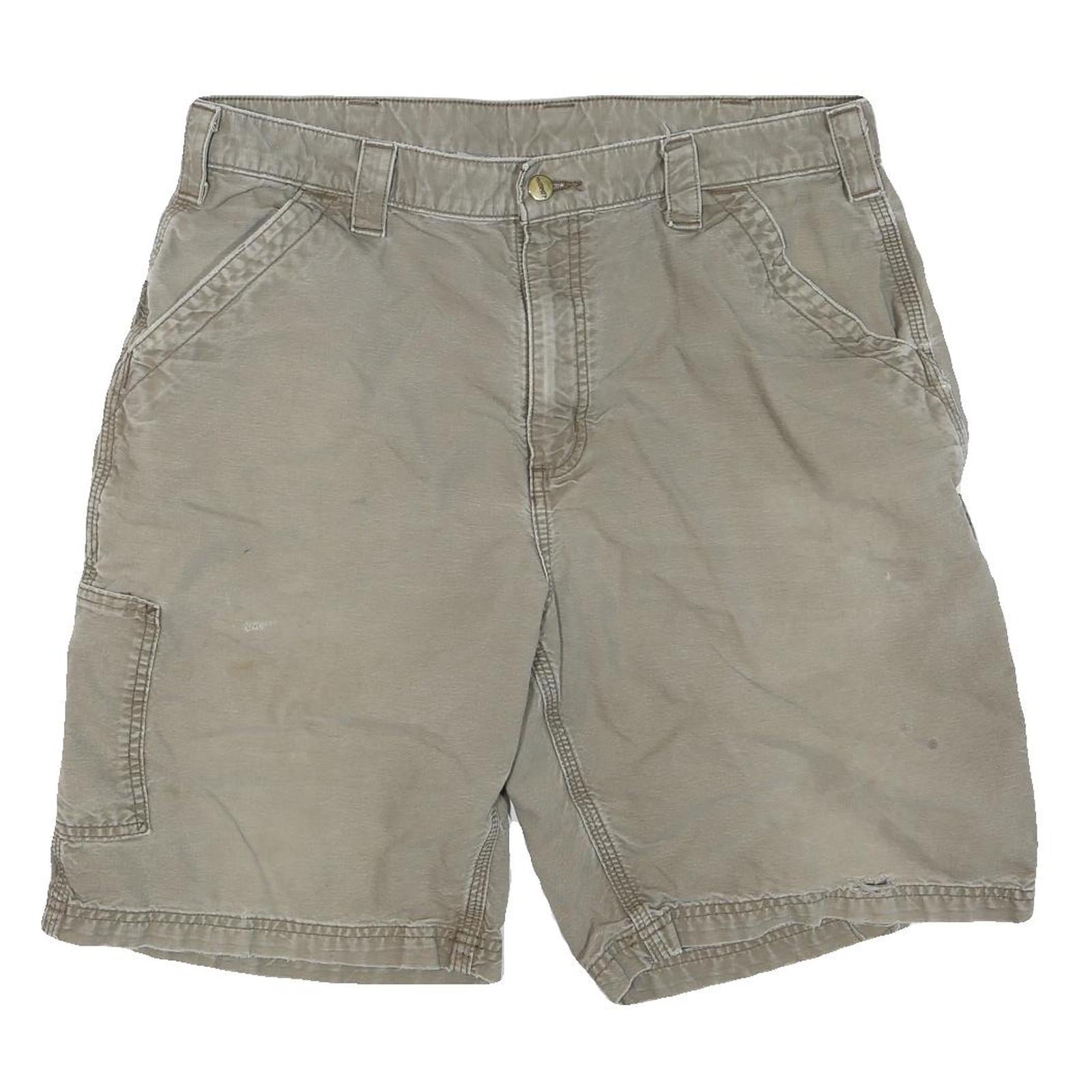 Buy CARHARTT Mens Shorts Beige Casual L W36 Durable Workwear Utility Style Refurbished - $38.99 CARHARTT Mens Shorts Beige Casual L W36 Durable Workwear Utility Style Refurbished - N/A refurbished available on Cerqular