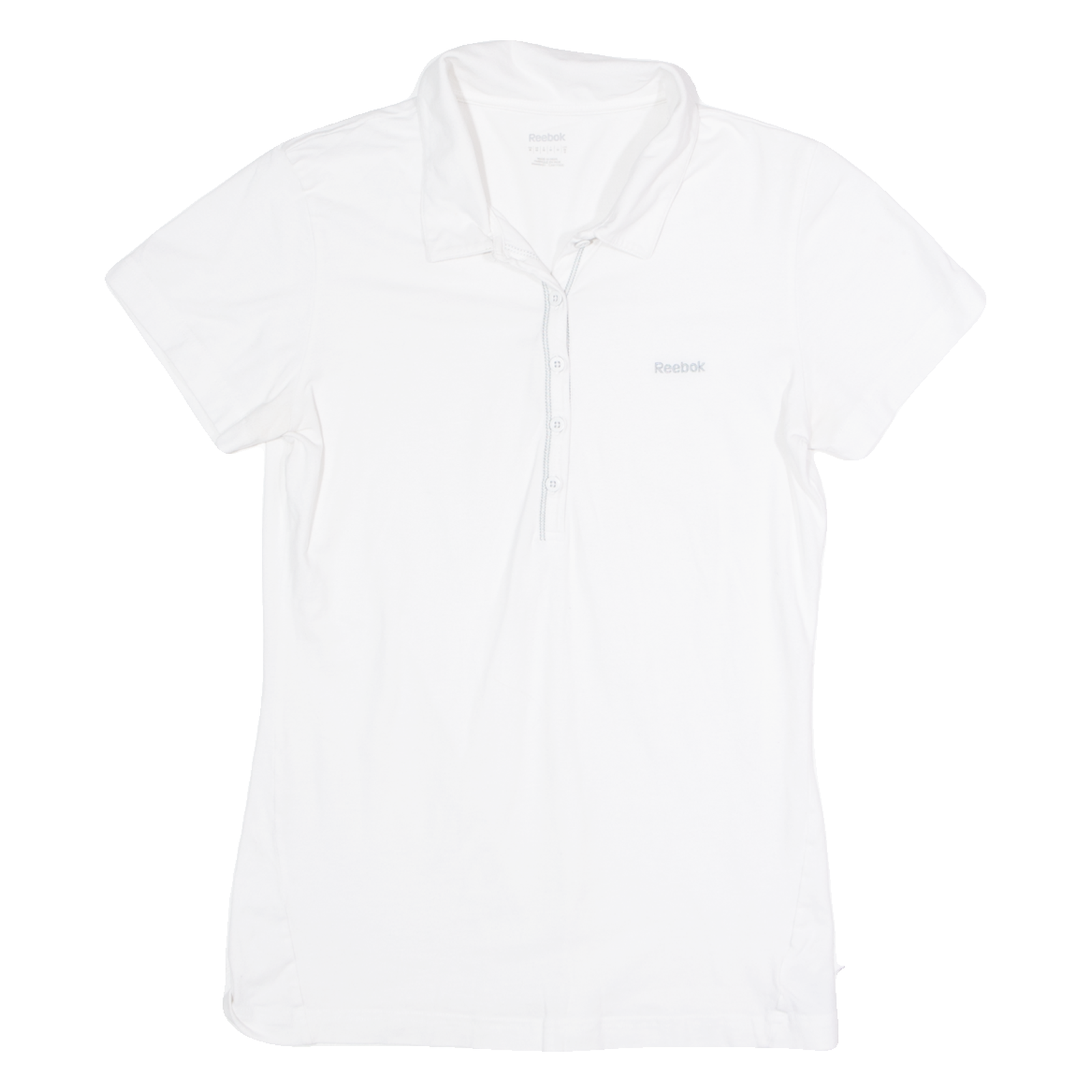 REEBOK Womens Polo Shirt White M Refurbished - N/A refurbished available on Cerqular