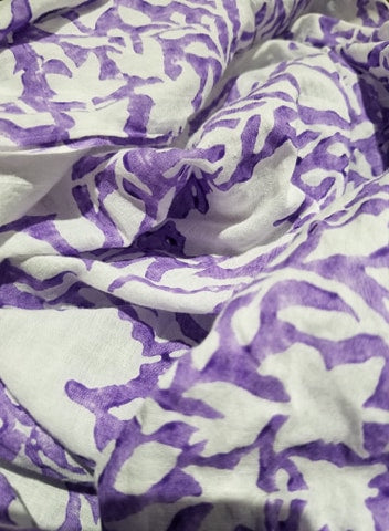 Block Printed Paisely Fabric | Color: Green Refurbished - N/A refurbished available on Cerqular