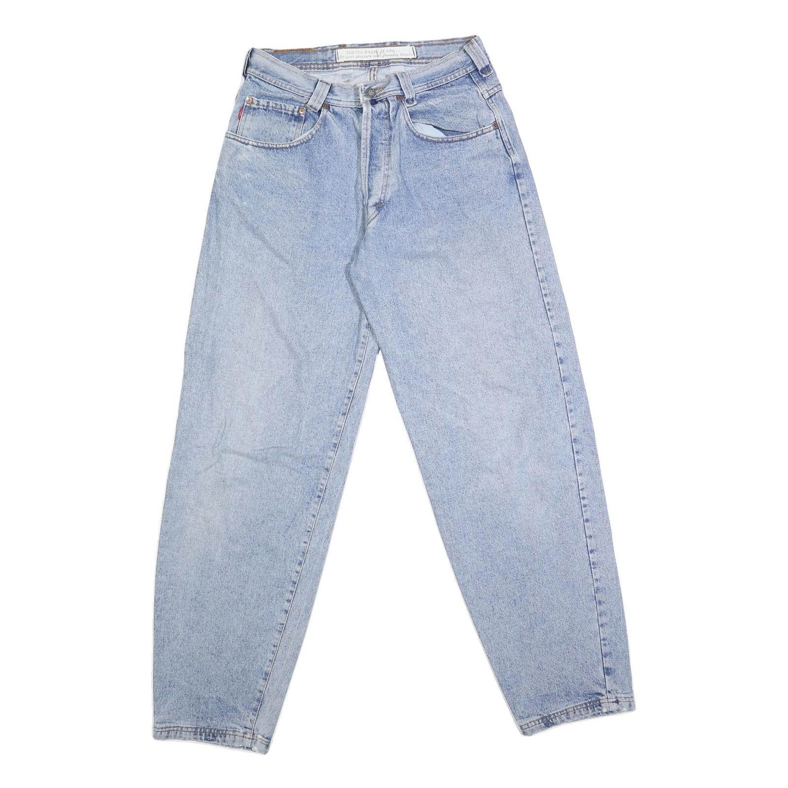 DIESEL Mens Regular Fit Blue Denim Button Jeans W32 L34 Classic Cotton Blend Refurbished - N/A refurbished available on Cerqular