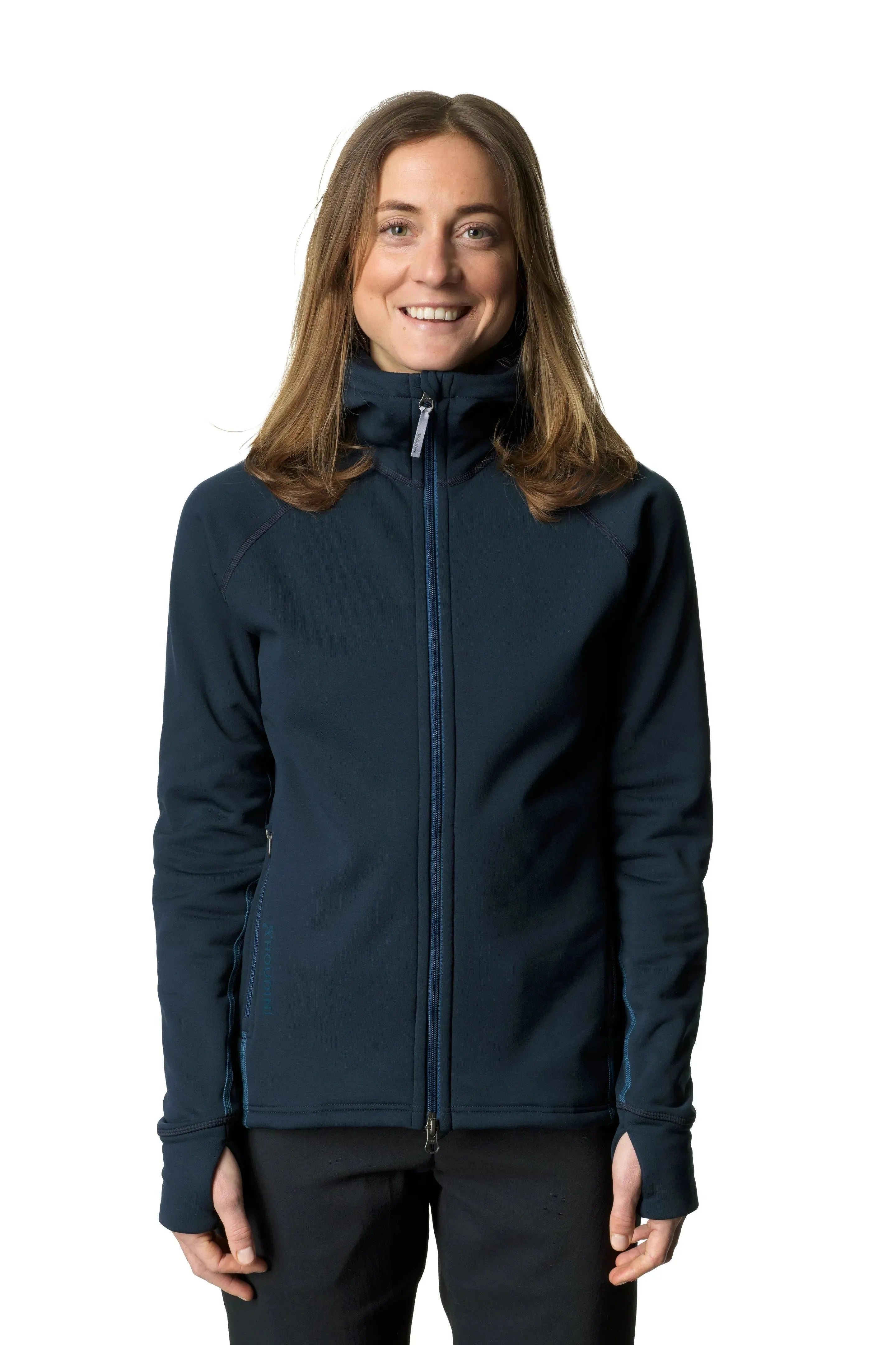 W's Power Houdi | Color: blue illusion/tide | Size: XS Refurbished - Houdini Sportswear refurbished available on Cerqular