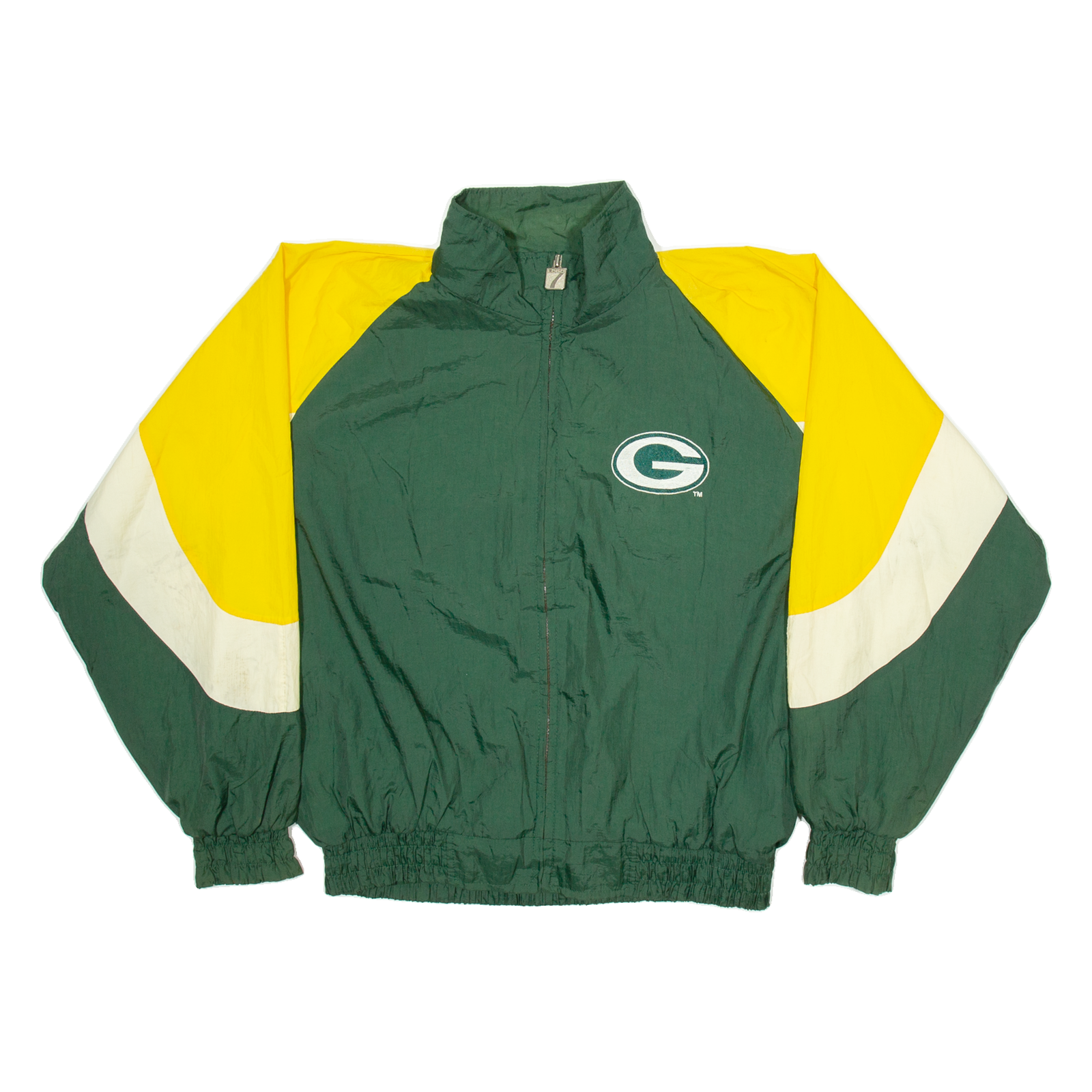 LOGO 7 Green Bay Packers Mens Shell Jacket Green USA Colourblock L Refurbished - N/A refurbished available on Cerqular