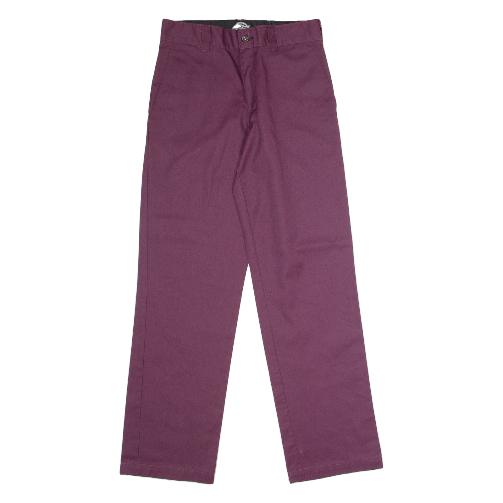 DICKIES Skateboarding Mens Twill Trousers Purple Regular Straight W30 L32 Refurbished - N/A refurbished available on Cerqular