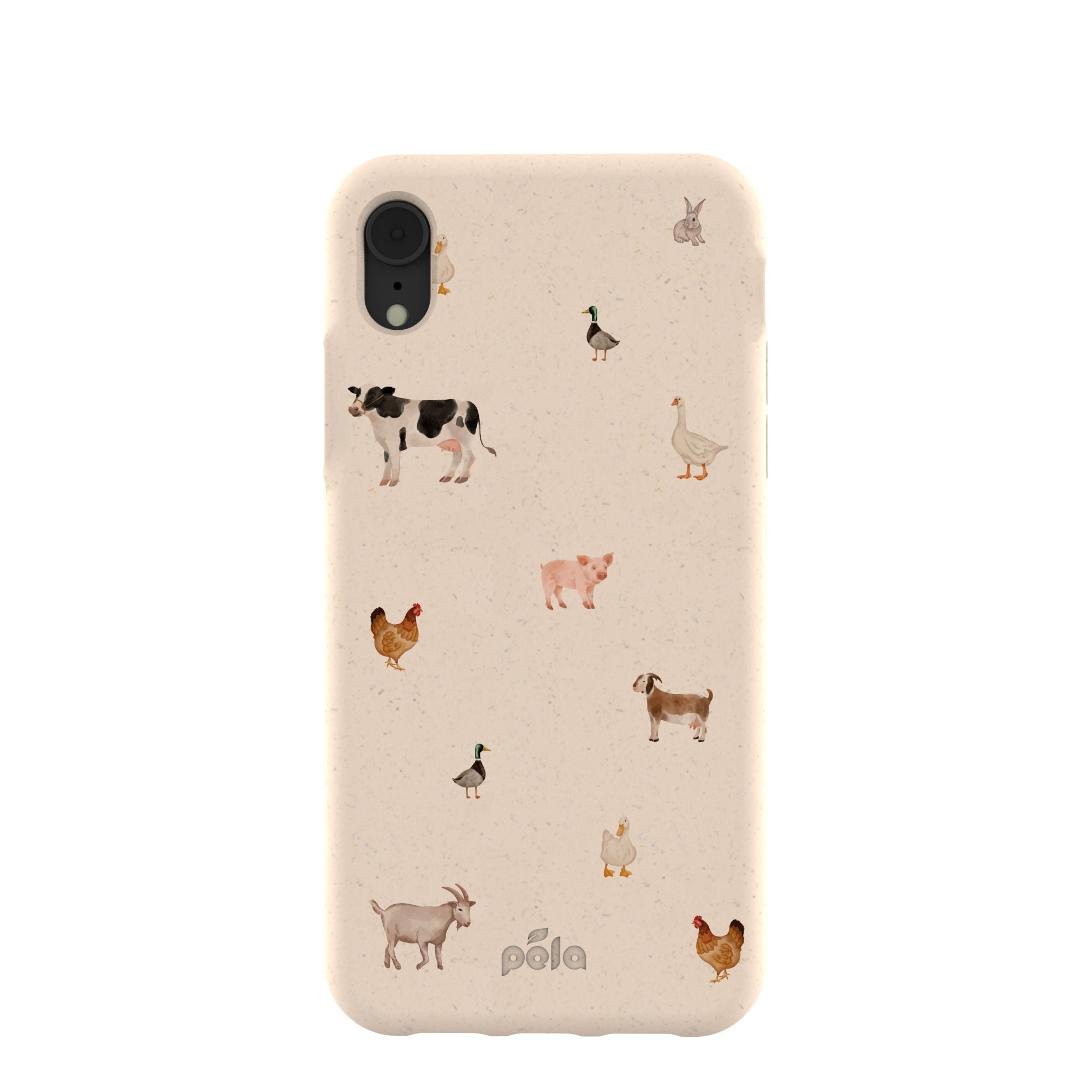 Seashell Pasture Party iPhone XR Case Refurbished - Pela Case refurbished available on Cerqular