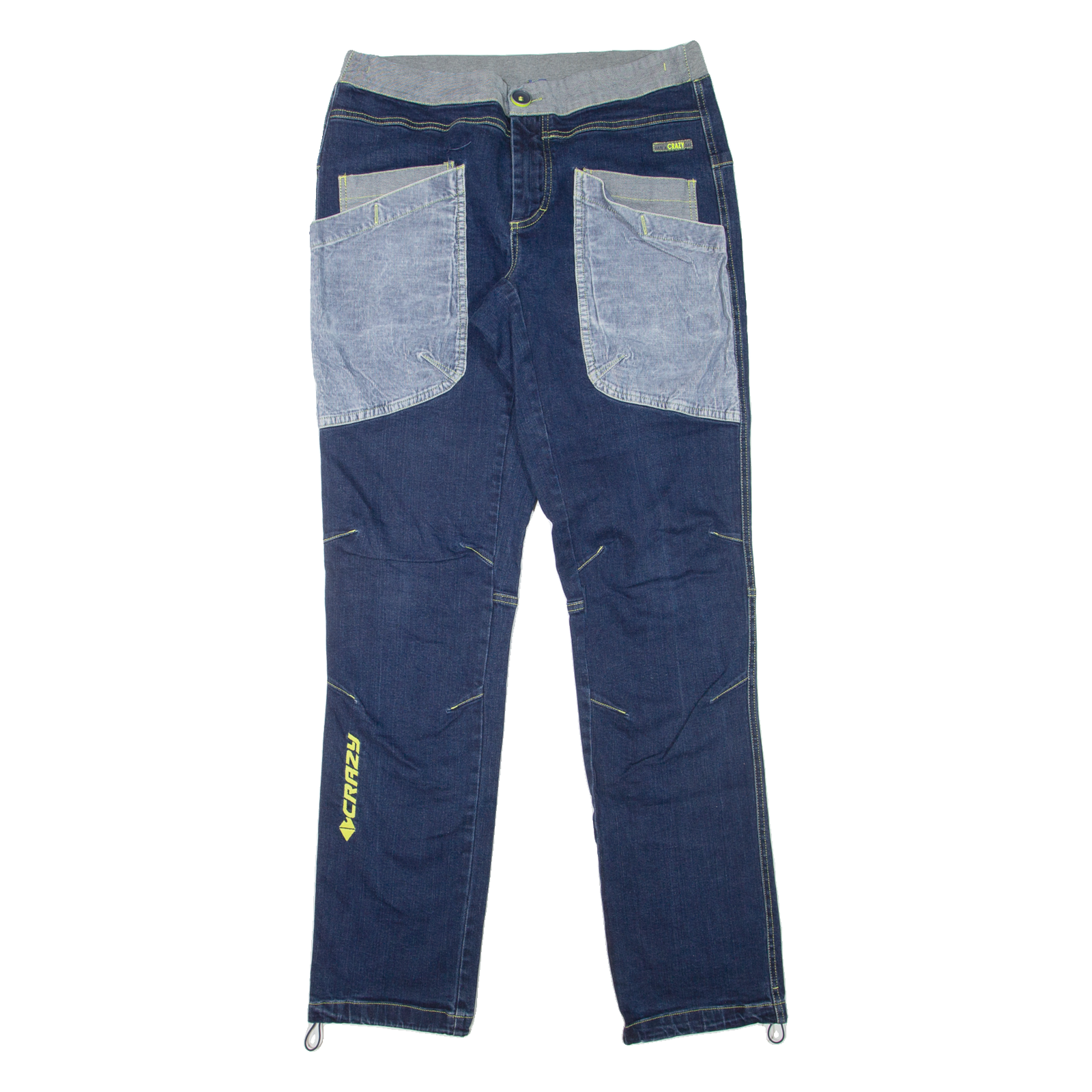 CRAZY Womens Jeans Blue Regular Straight W32 L34 Refurbished - N/A refurbished available on Cerqular