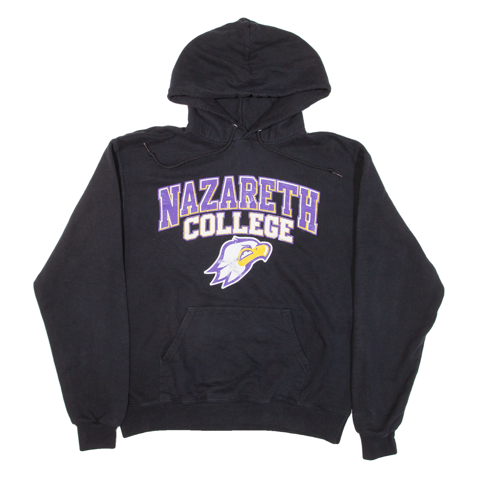 CHAMPION Nazareth College Mens Black Hoodie USA M Refurbished - N/A refurbished available on Cerqular