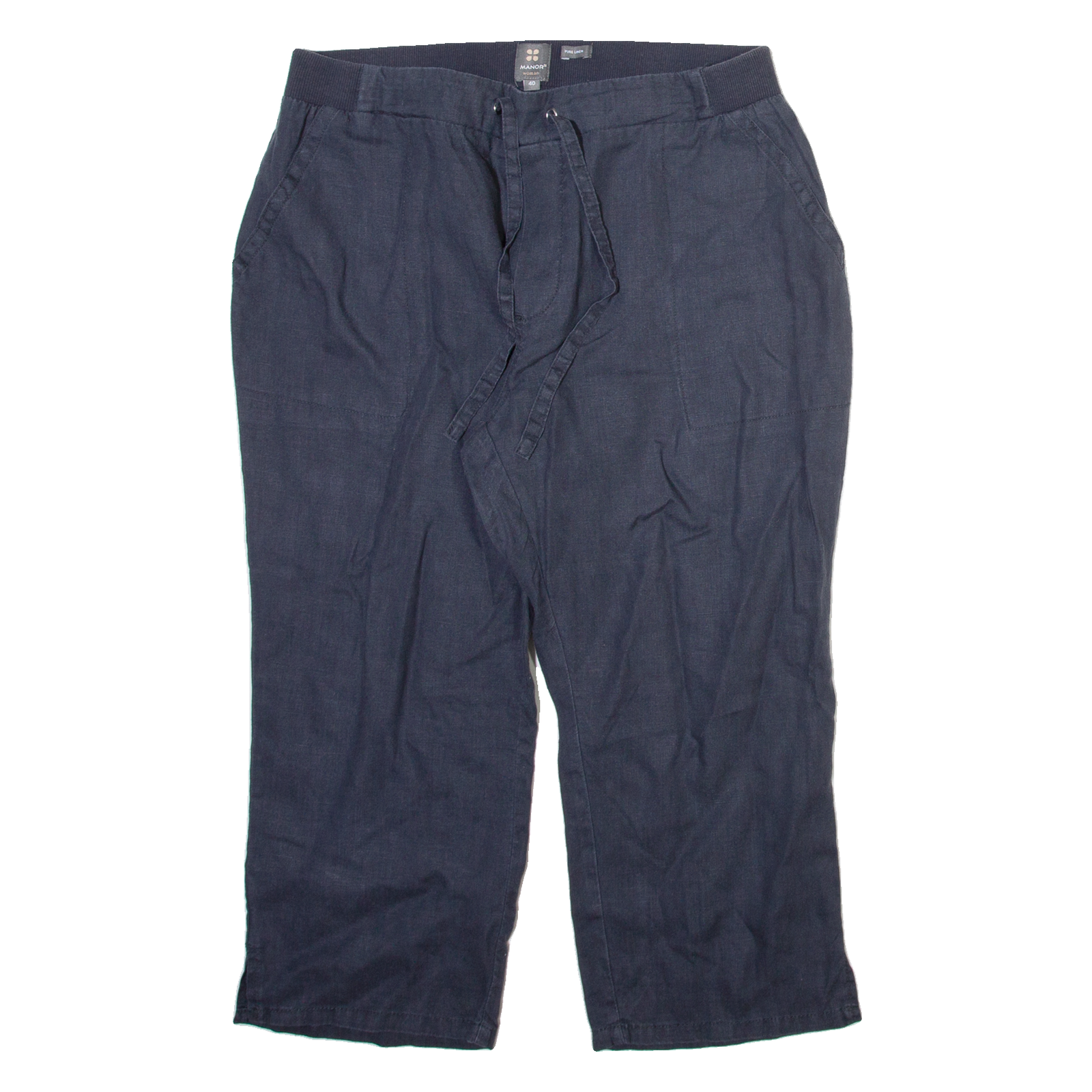 MANOR Womens Casual Shorts Grey M W32 Refurbished - N/A refurbished available on Cerqular