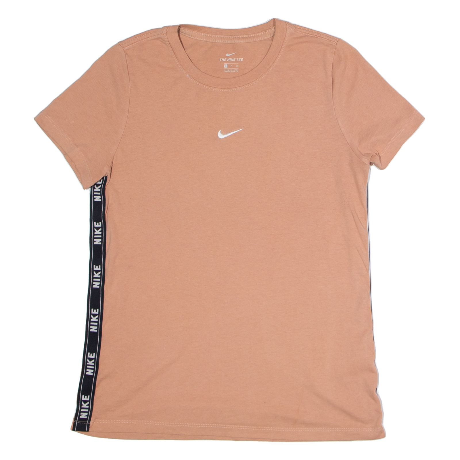 NIKE Womens T-Shirt Pink Crew Neck XS Refurbished - N/A refurbished available on Cerqular