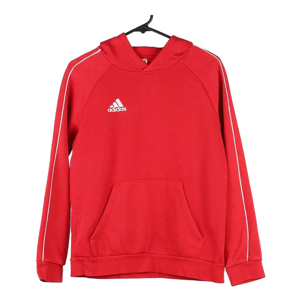 Buy Age 13-14 Adidas Hoodie - Large Red Cotton Blend | Size: large Refurbished - $97.10 Age 13-14 Adidas Hoodie - Large Red Cotton Blend | Size: large Refurbished - Thrifted (note: this is a term often used to describe second- refurbished available on Cerqular