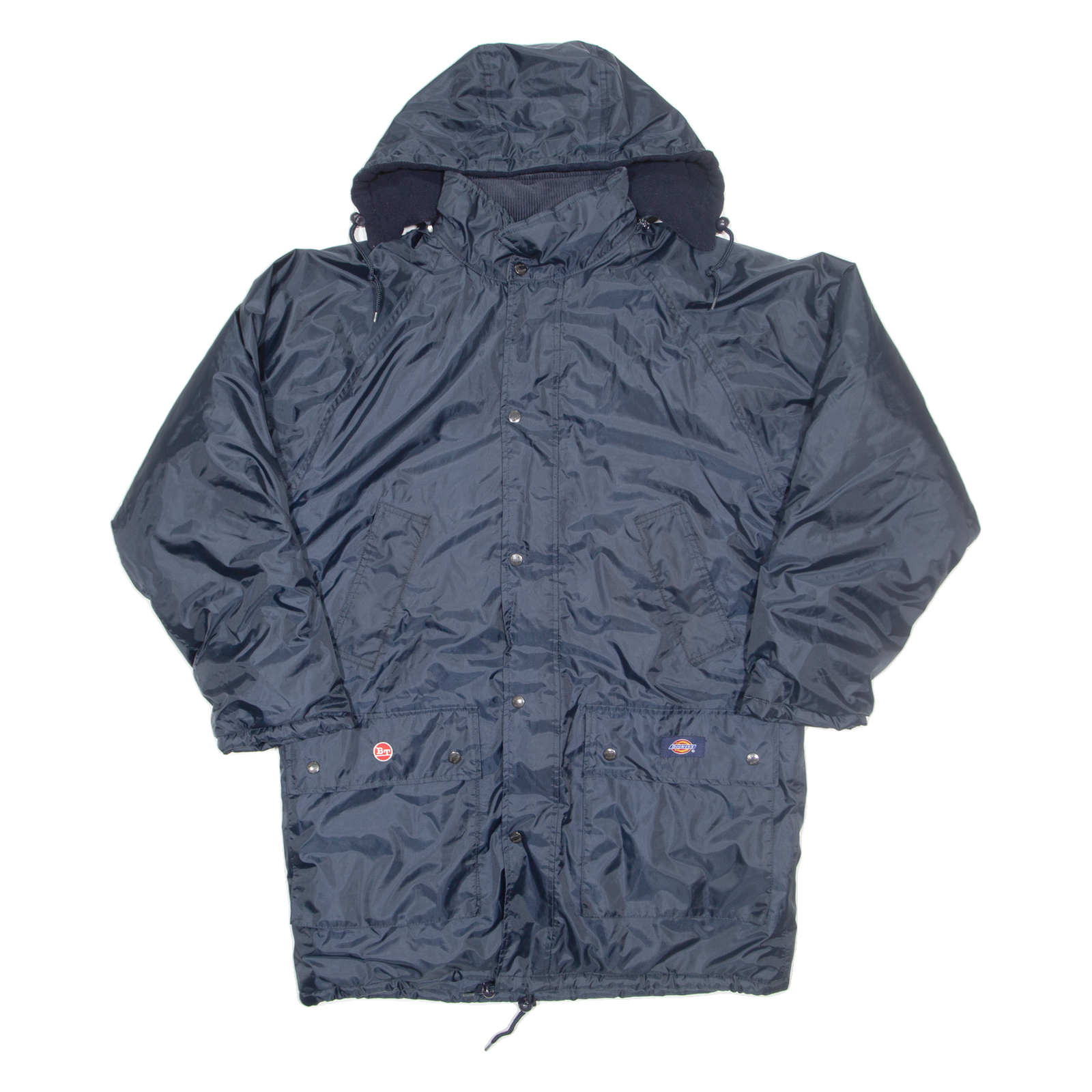 DICKIES Mens Workwear Coat Blue Hooded L Refurbished - N/A refurbished available on Cerqular
